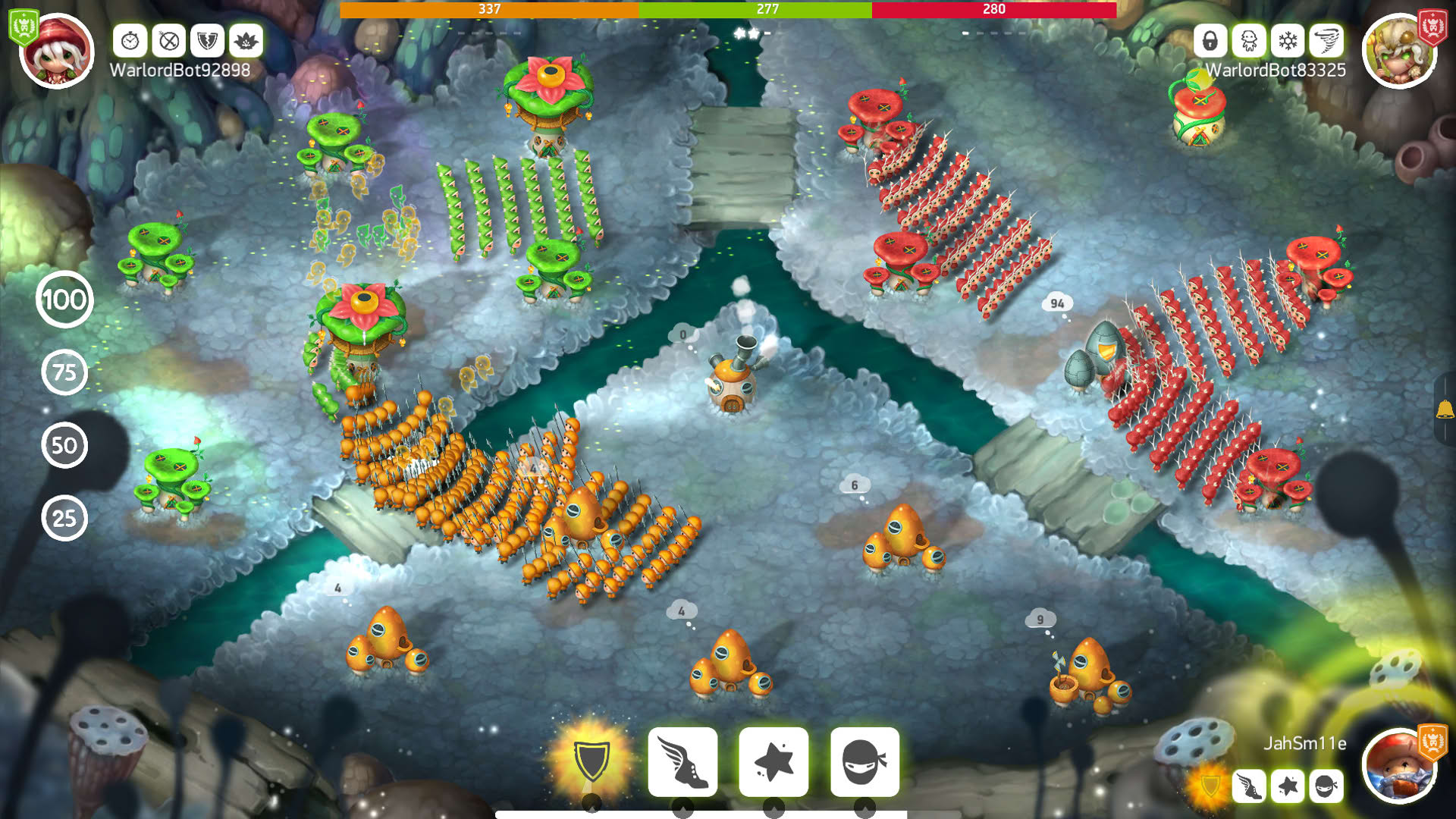 Screenshot for Mushroom Wars 2