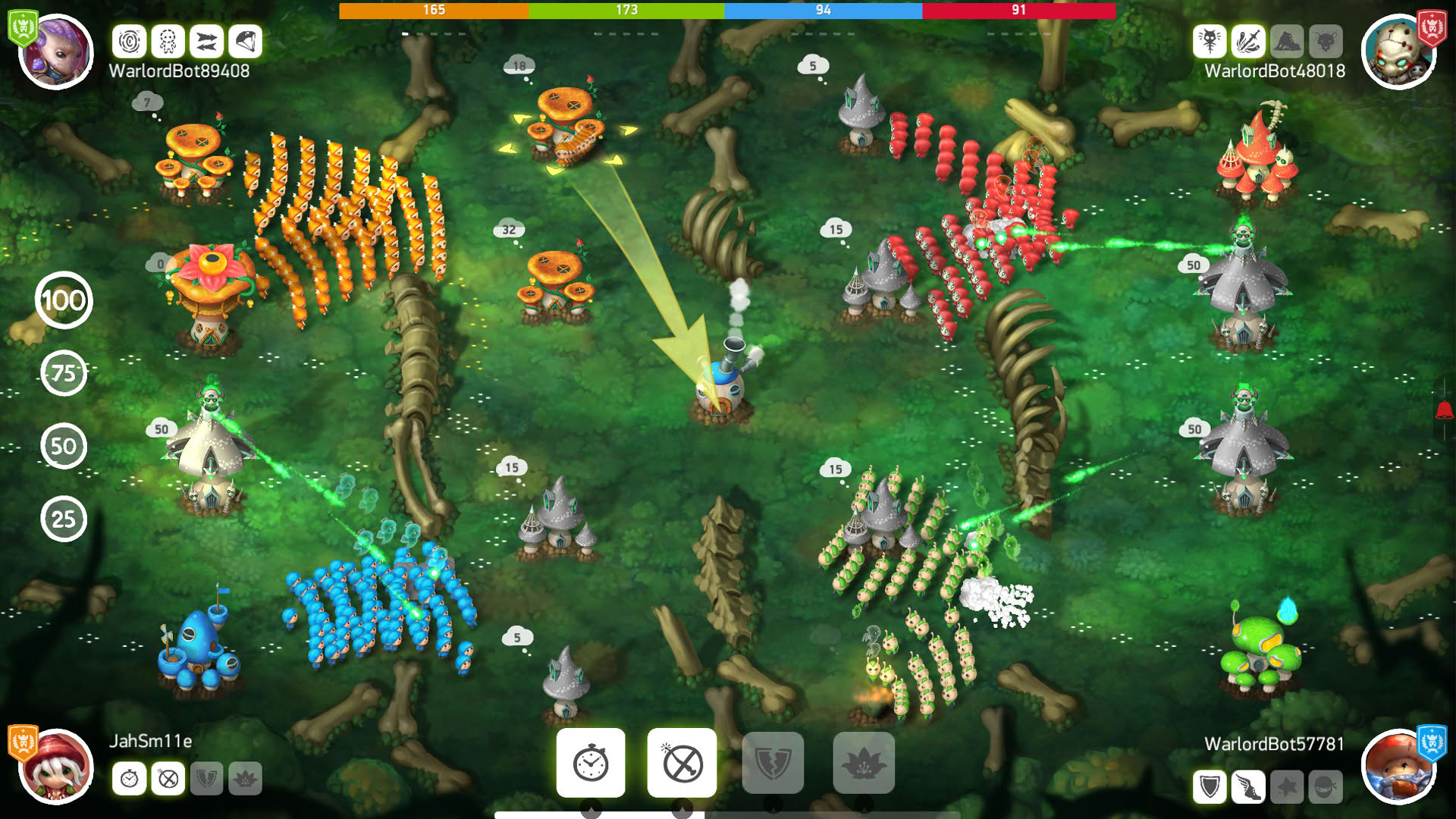 Screenshot for Mushroom Wars 2