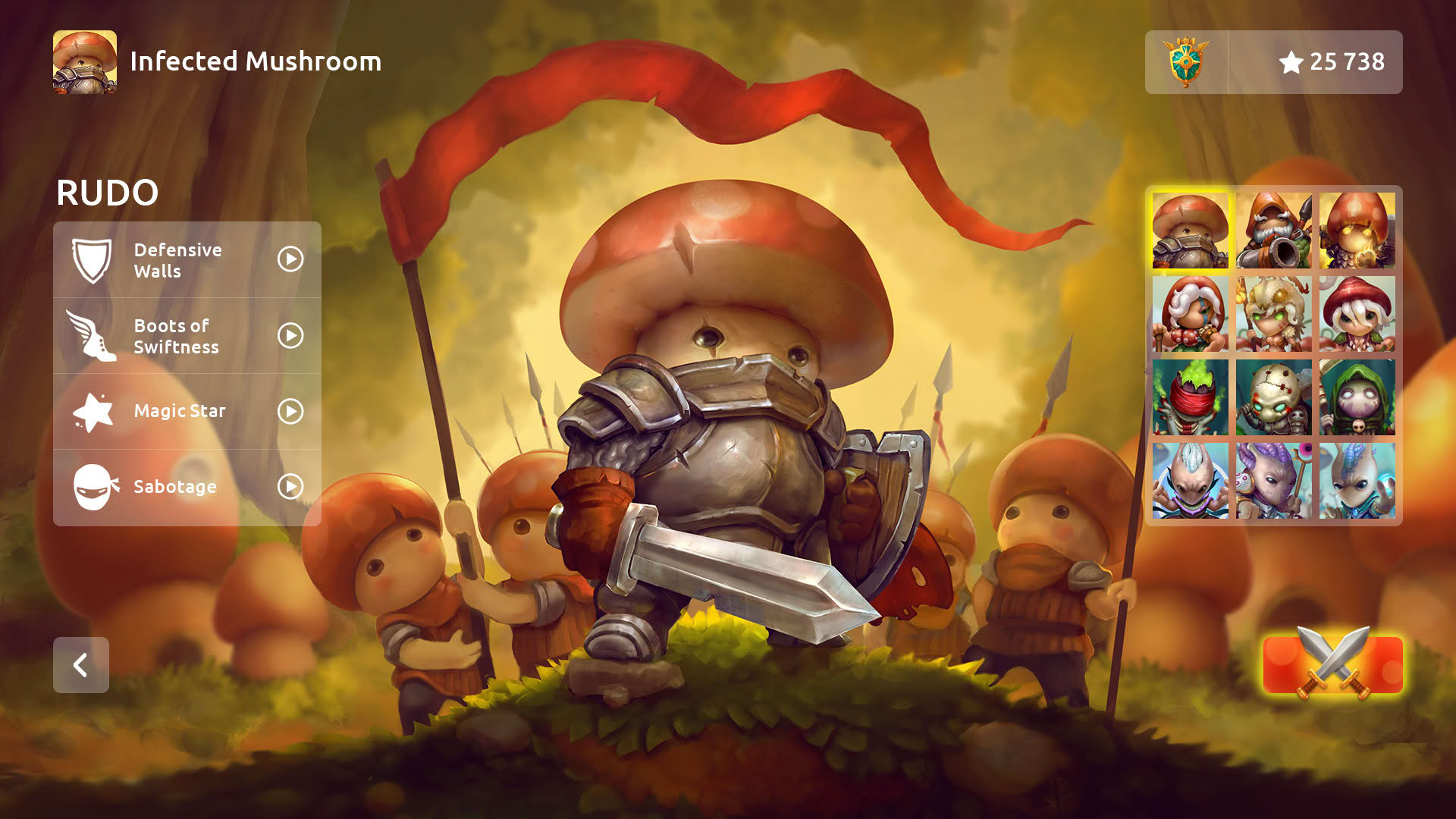 Screenshot for Mushroom Wars 2