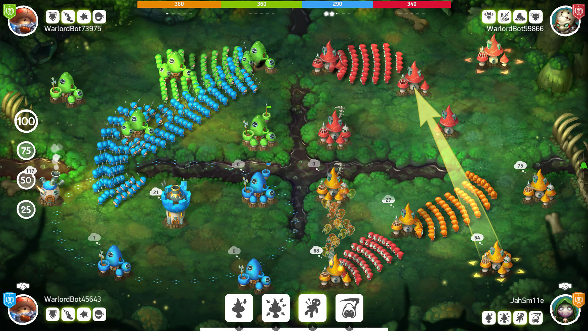 Screenshot for Mushroom Wars 2