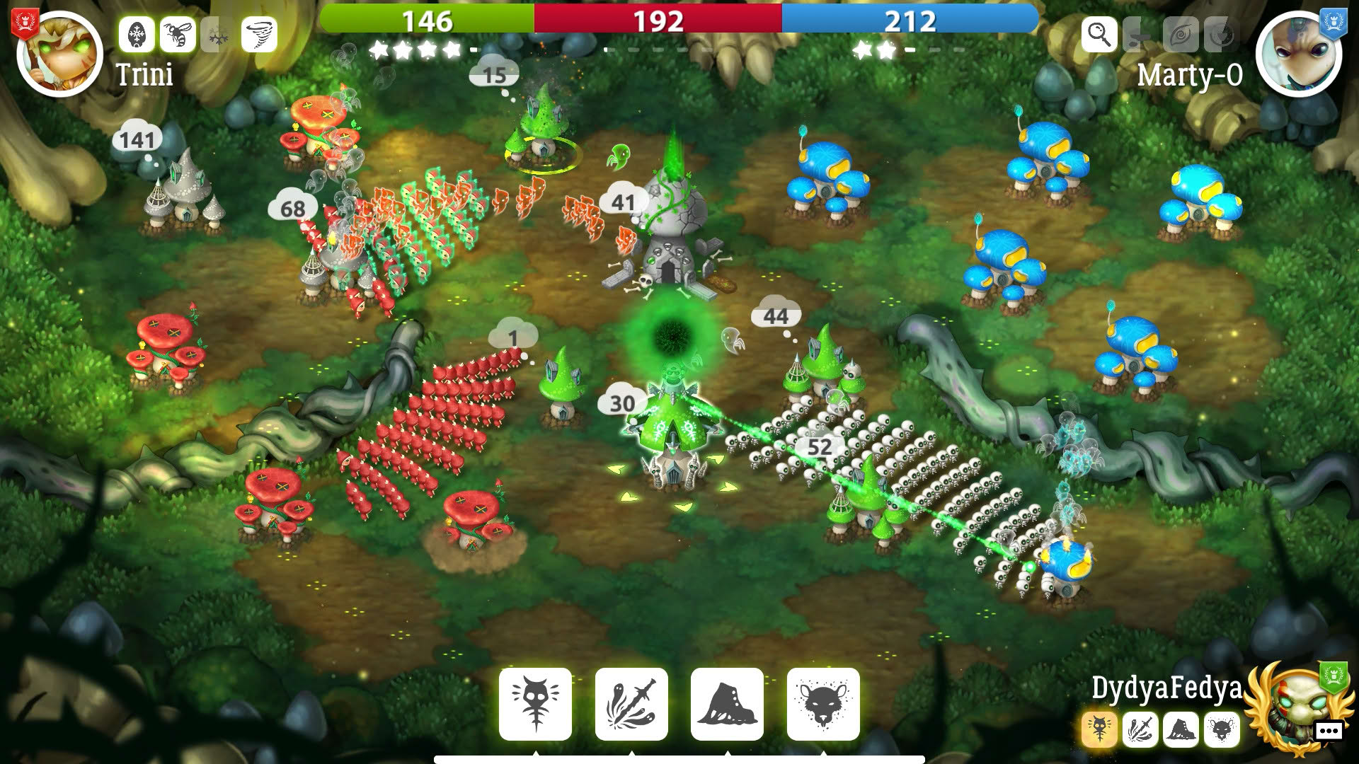 Screenshot for Mushroom Wars 2