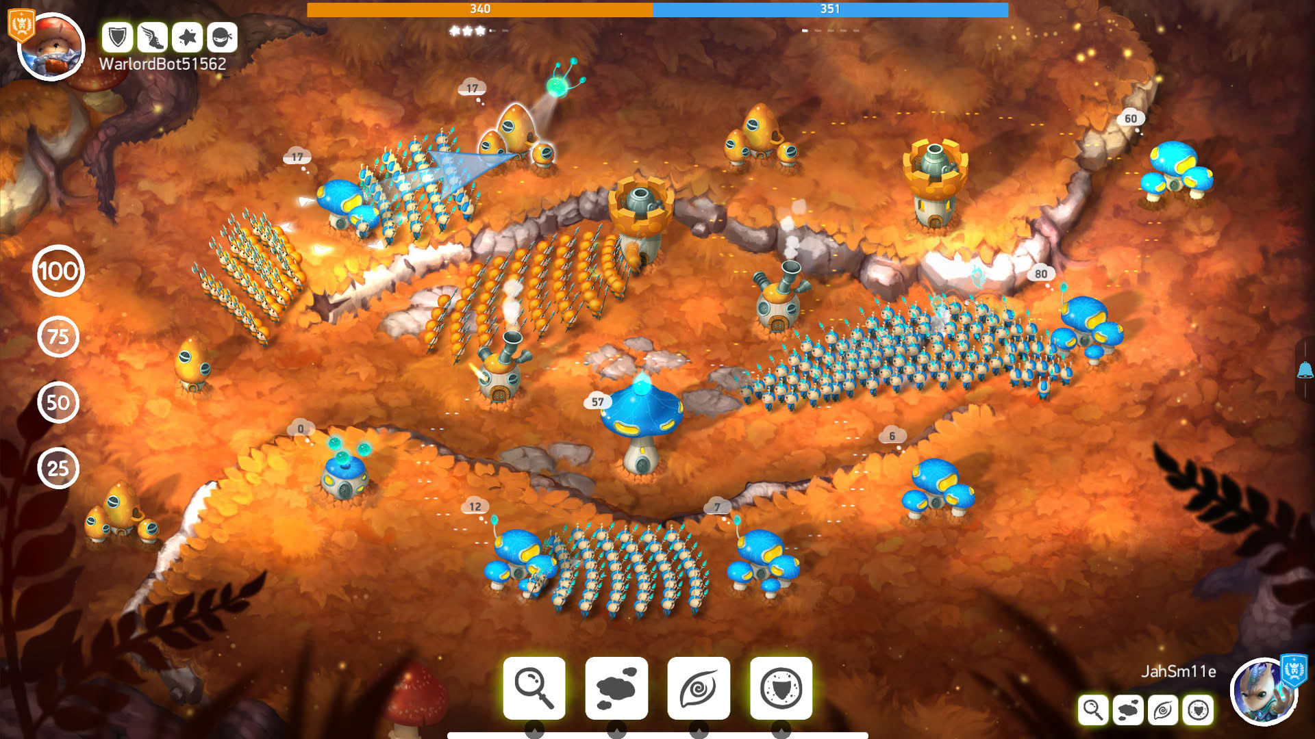 Screenshot for Mushroom Wars 2