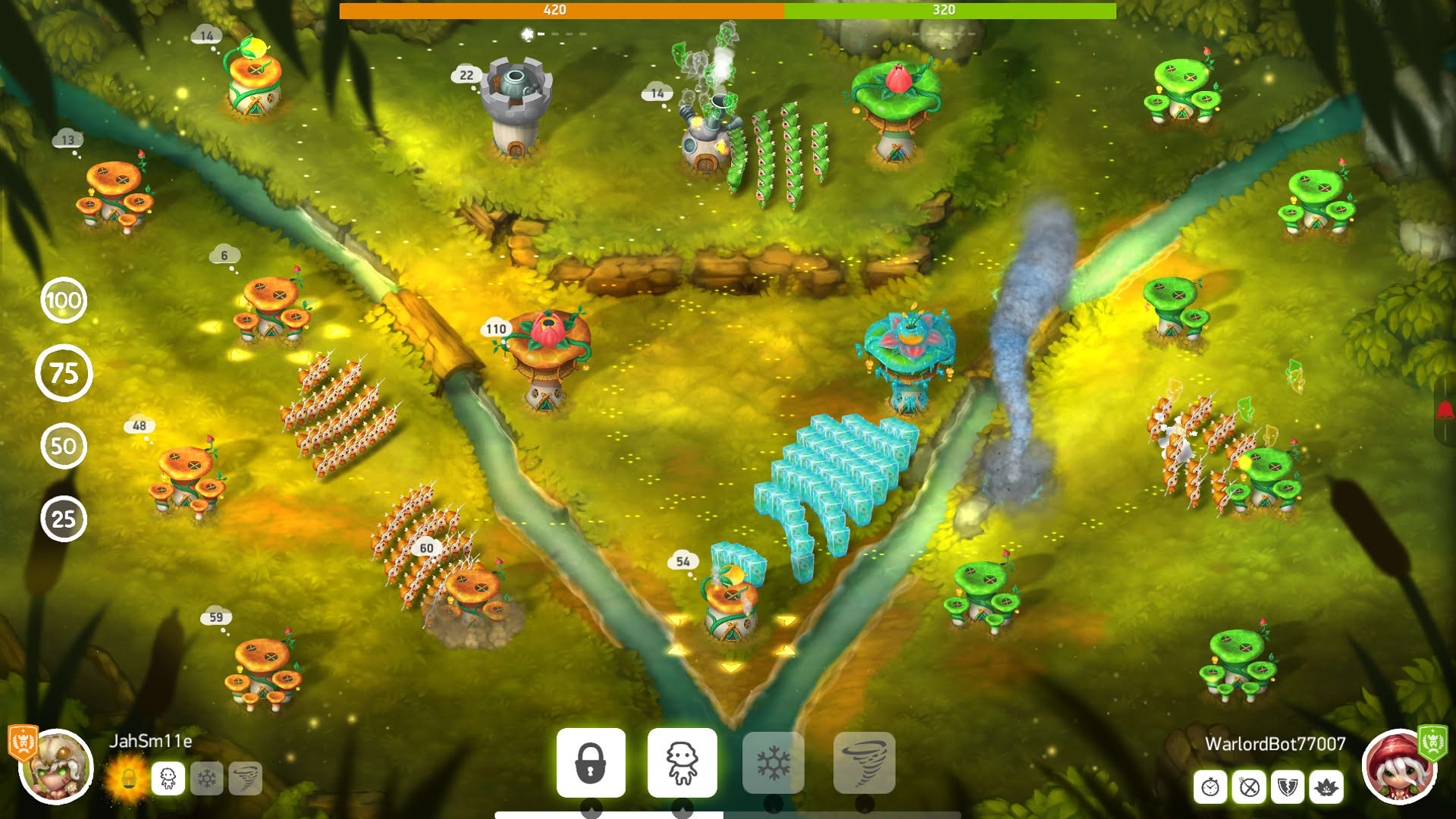 Screenshot for Mushroom Wars 2