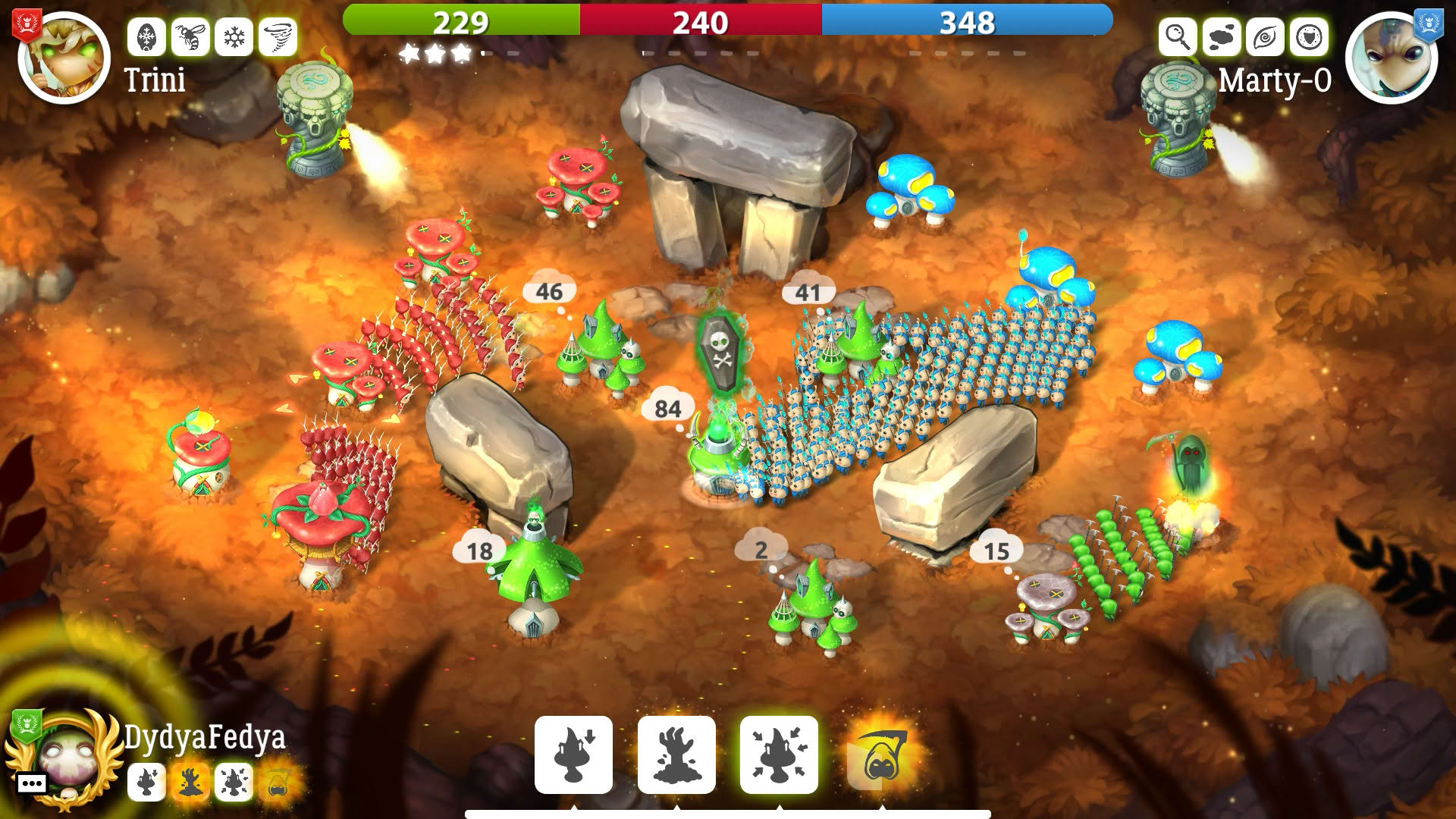 Screenshot for Mushroom Wars 2