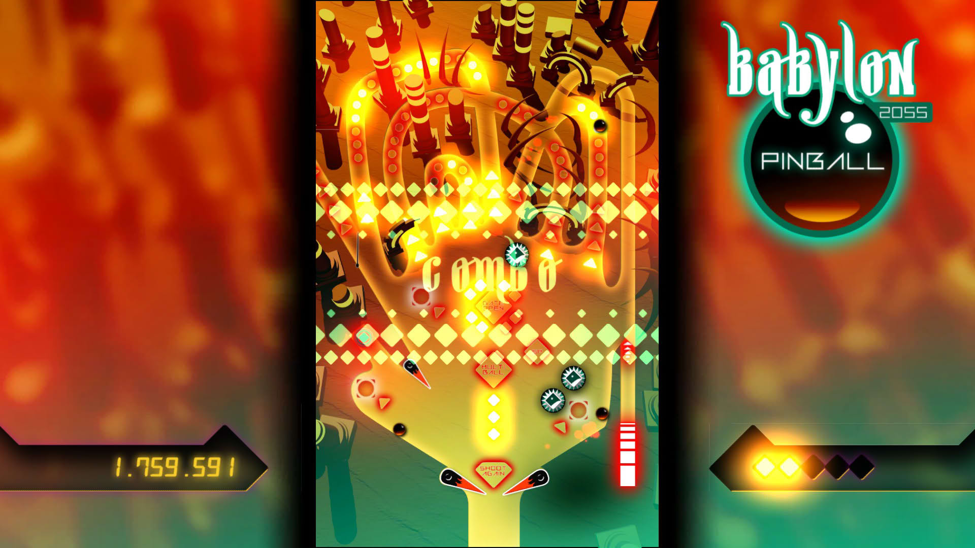 Screenshot for Babylon 2055 Pinball
