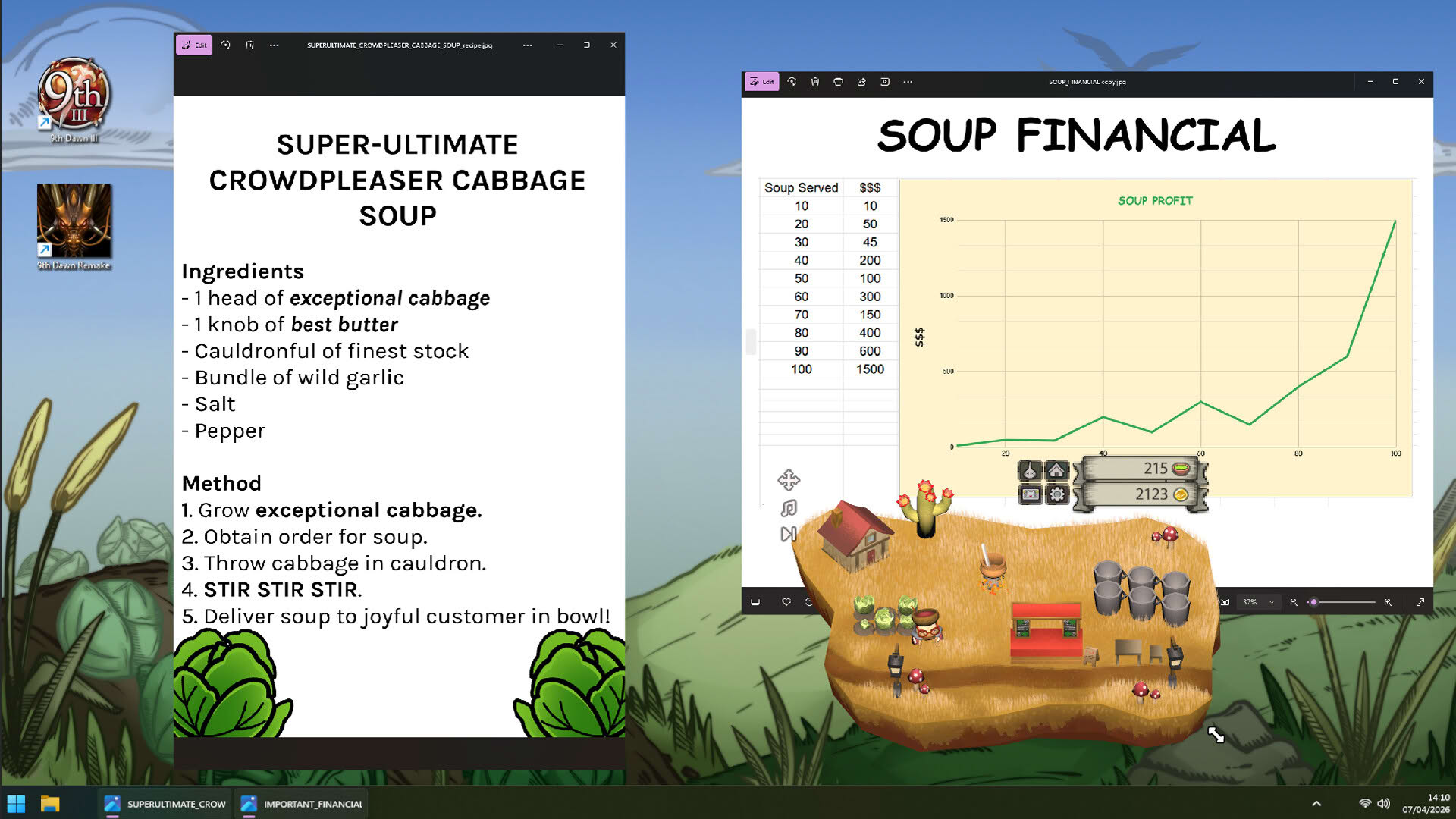 Screenshot for Boil Cabbage Make Soup