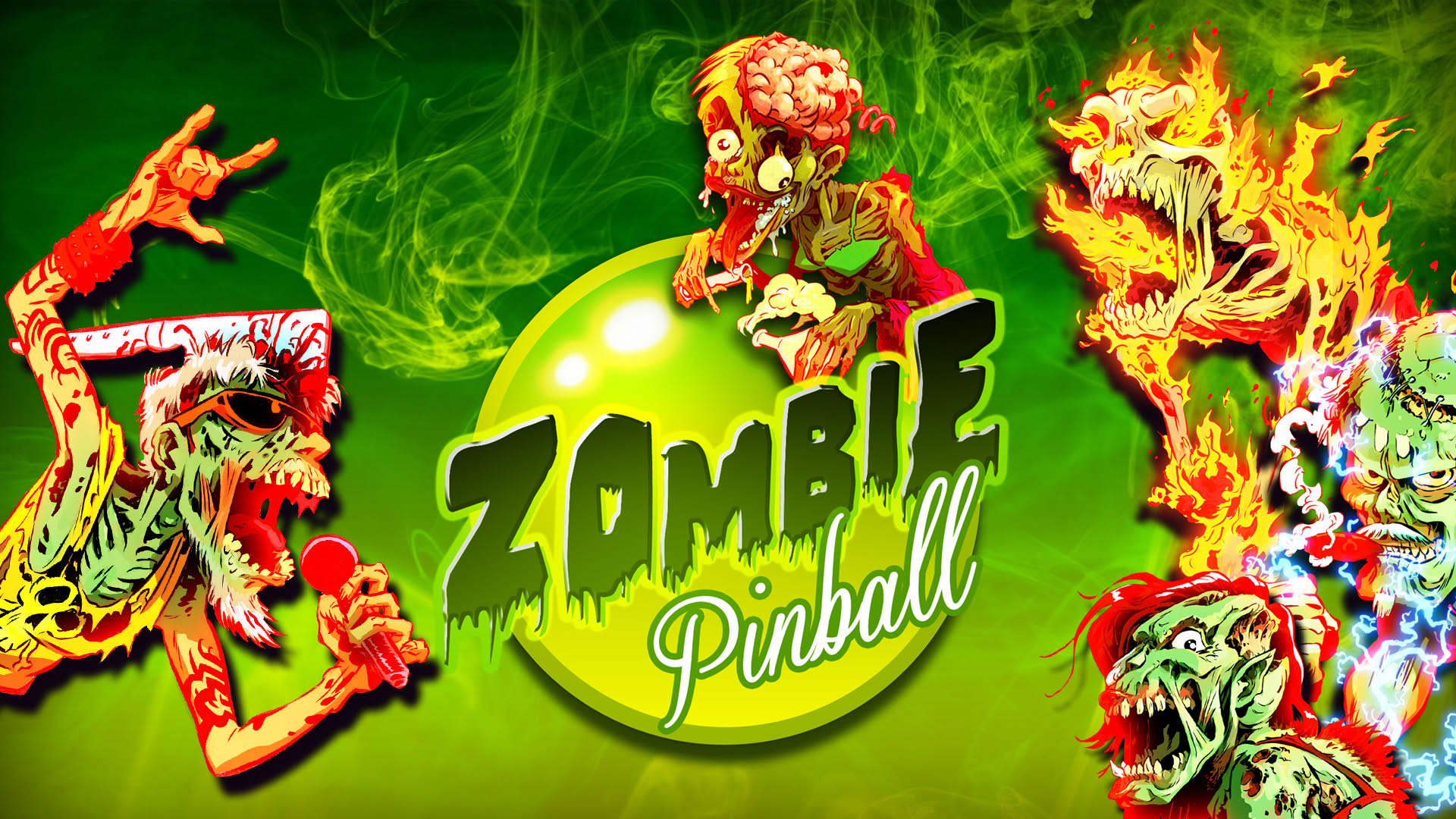 Screenshot for Zombie Pinball