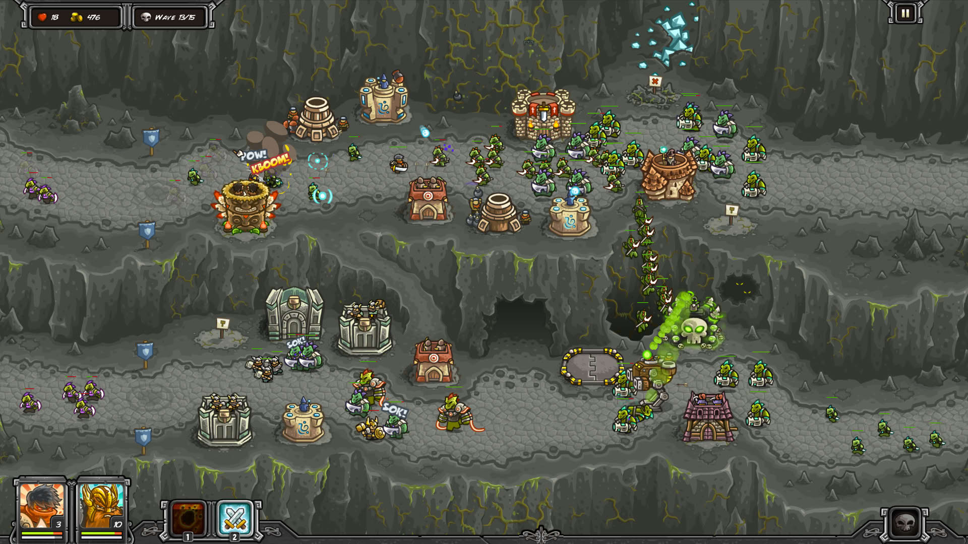 Screenshot for Kingdom Rush Frontiers