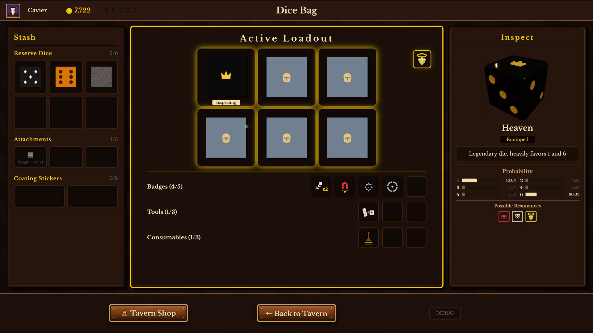 Screenshot for Dice Tavern: Farkle Roguelike