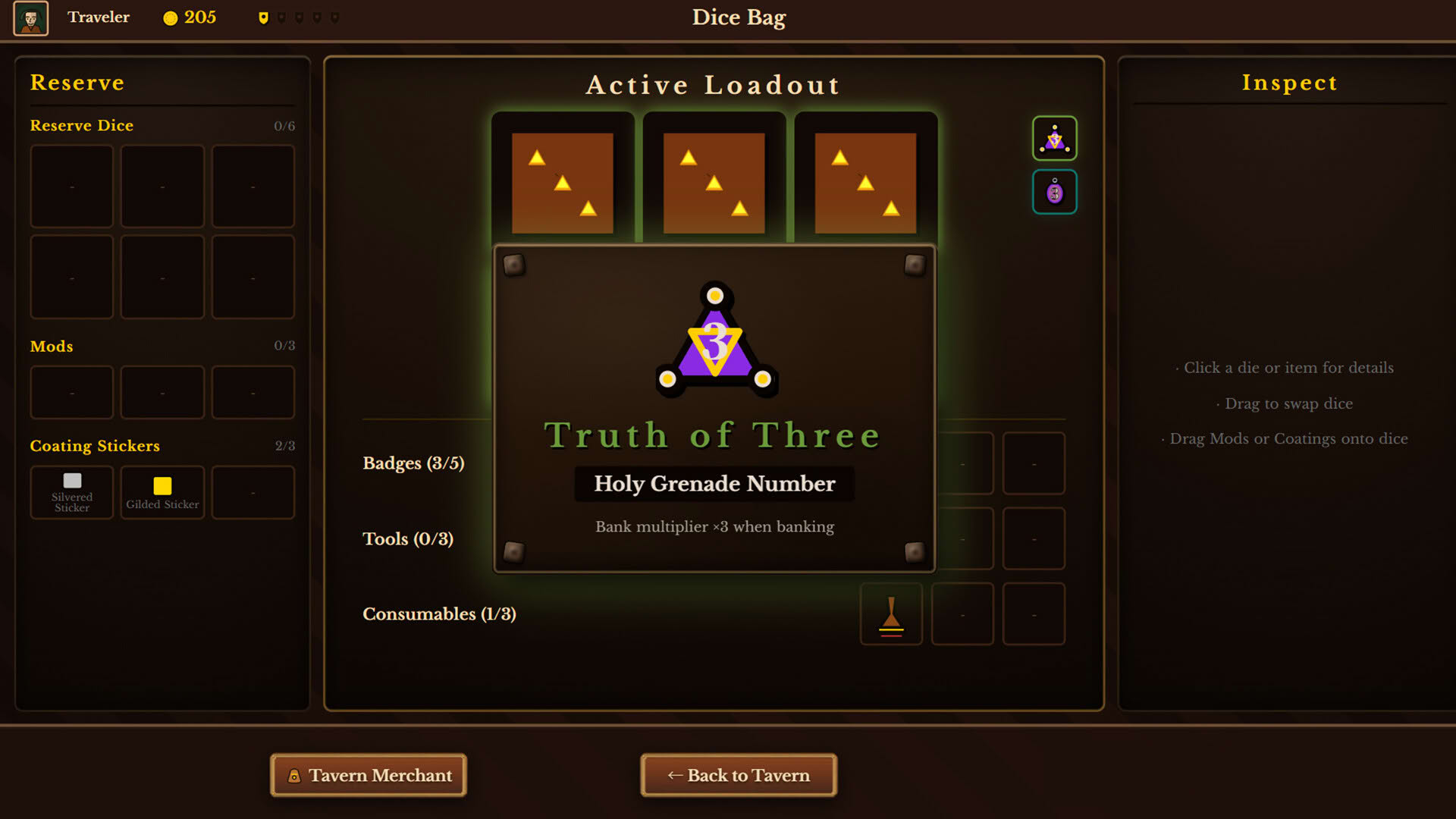 Screenshot for Dice Tavern: Farkle Roguelike