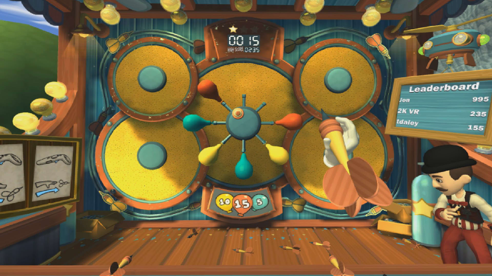 Screenshot for Carnival Games VR