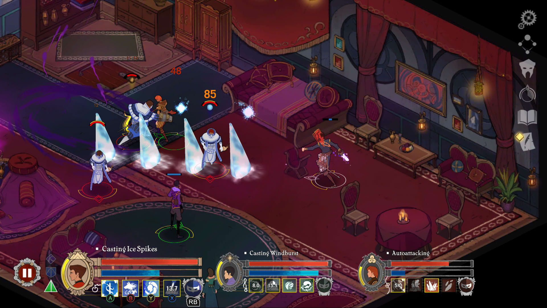 Screenshot for Masquerada: Songs and Shadows
