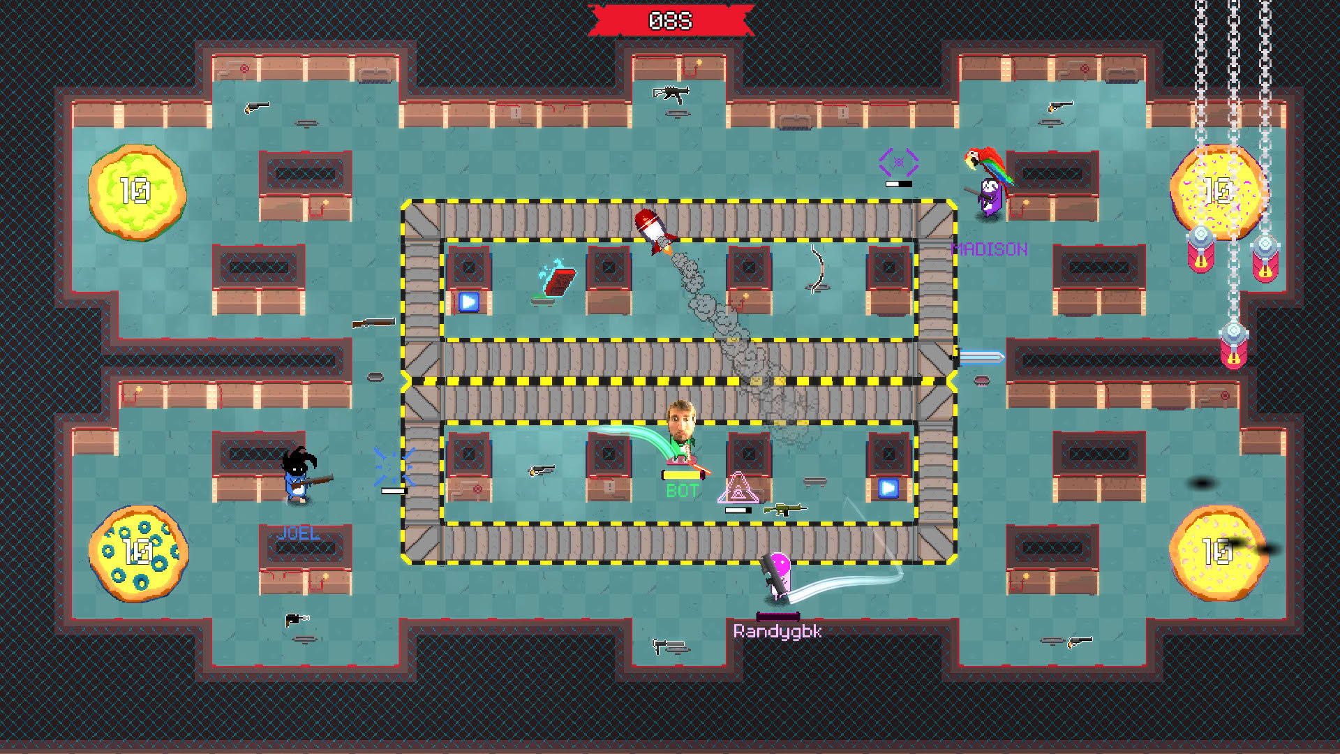 Screenshot for Battlesloths 2025: The Great Pizza Wars