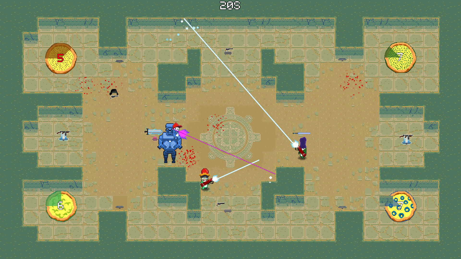Screenshot for Battlesloths 2025: The Great Pizza Wars