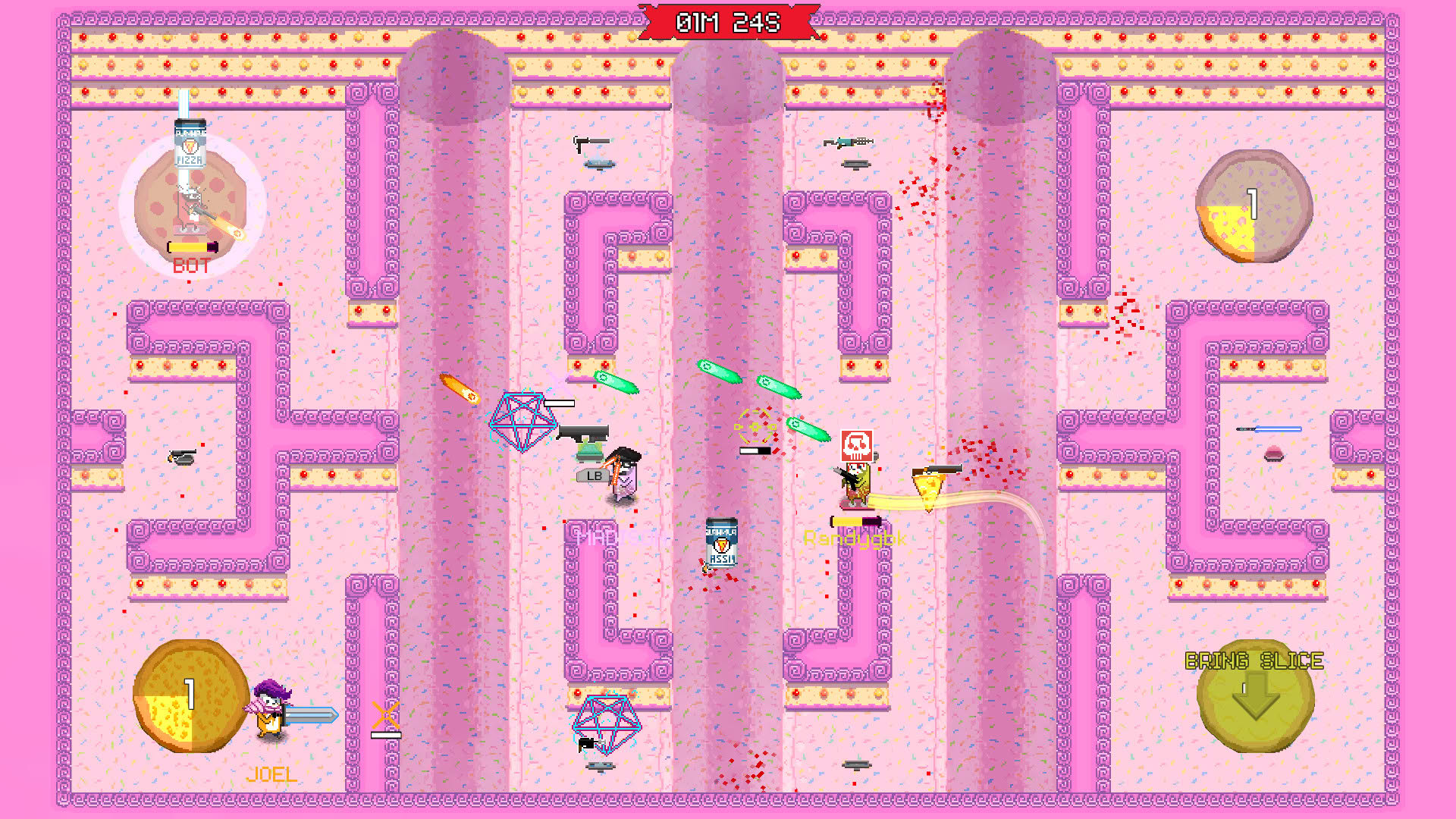 Screenshot for Battlesloths 2025: The Great Pizza Wars