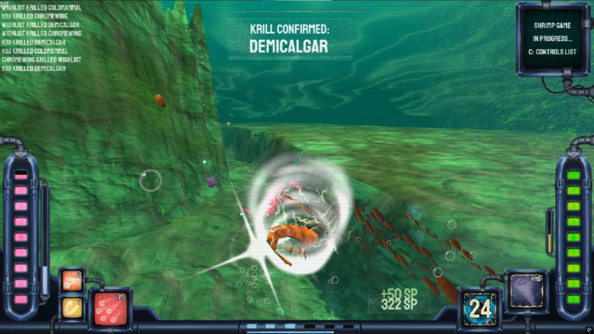 Screenshot for Shrimp Game: Overkrill