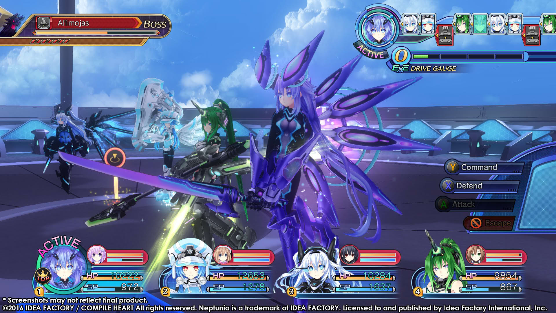 Screenshot for Megadimension Neptunia VII