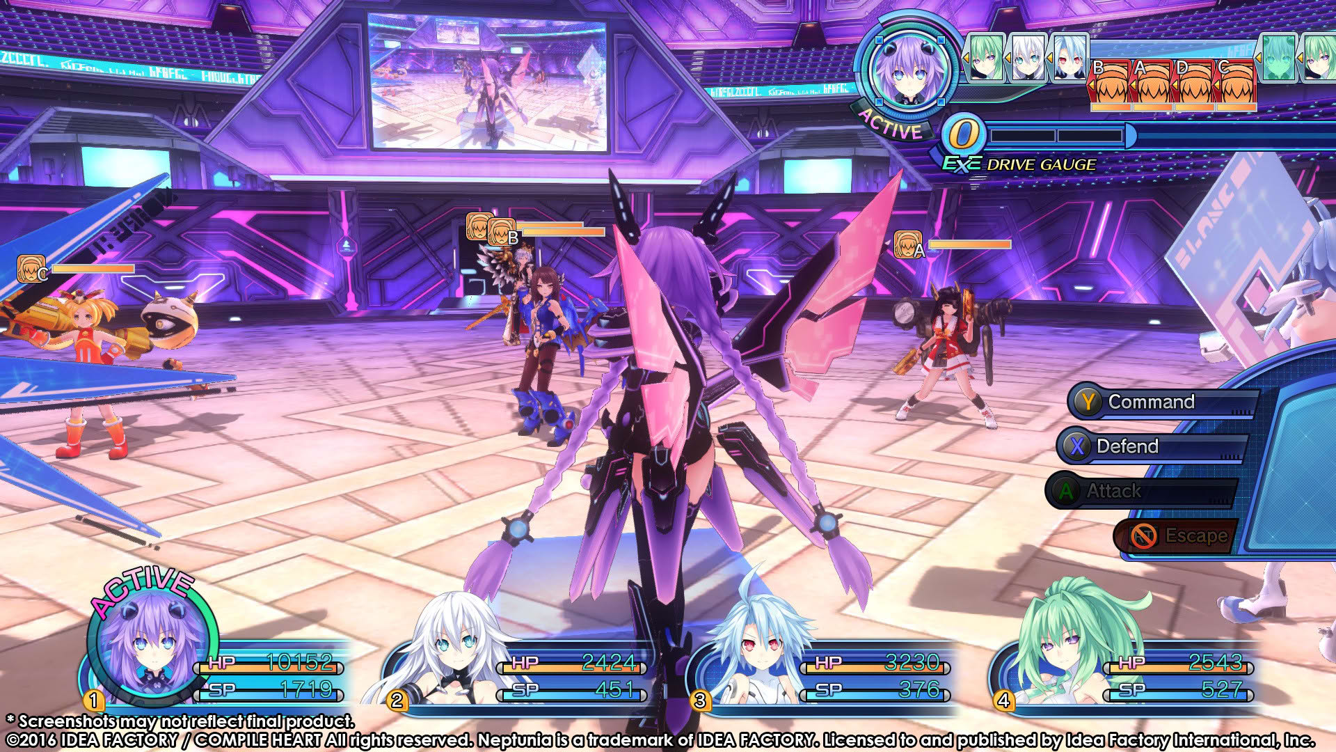 Screenshot for Megadimension Neptunia VII