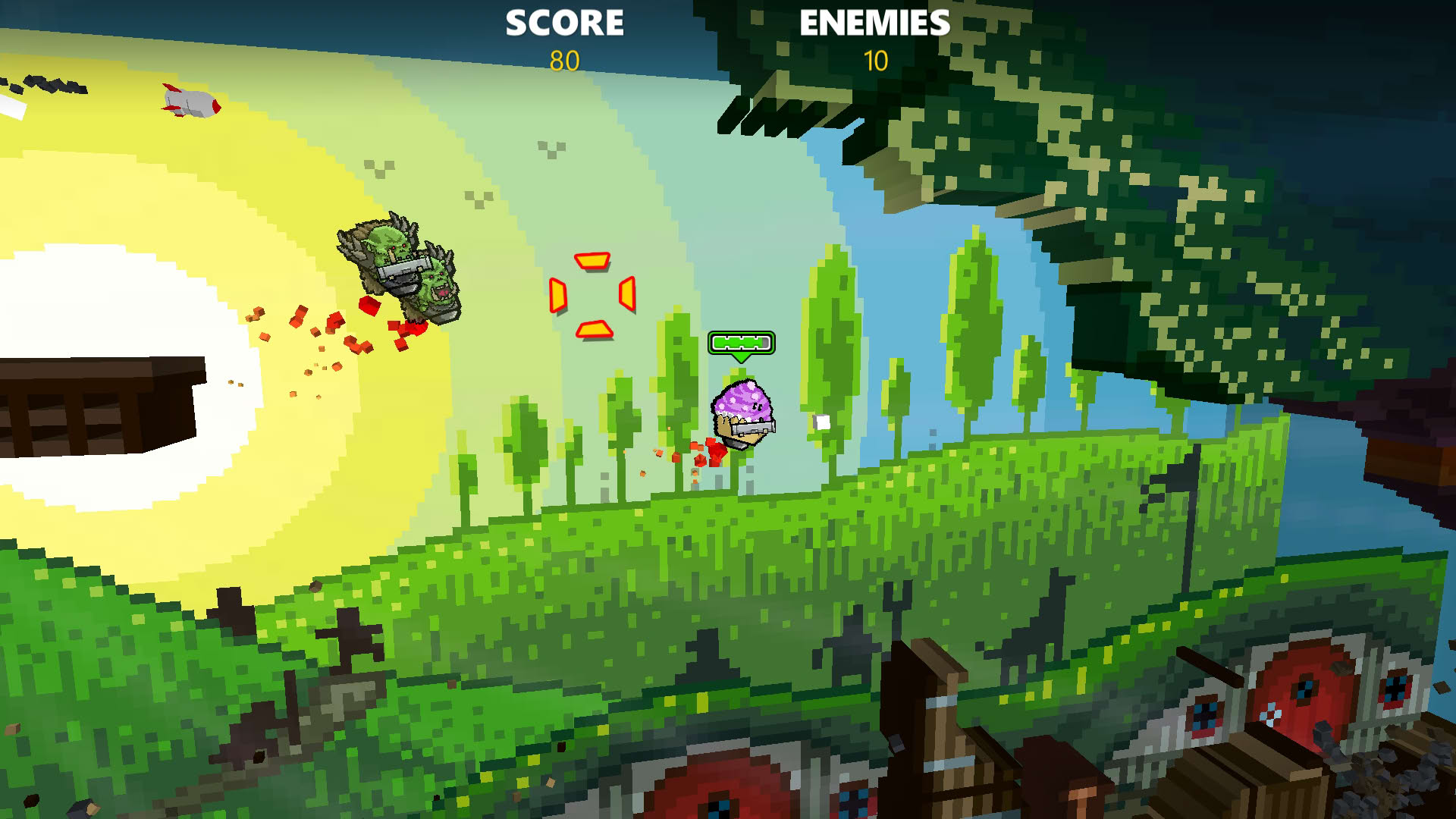 Screenshot for Rocket Riot