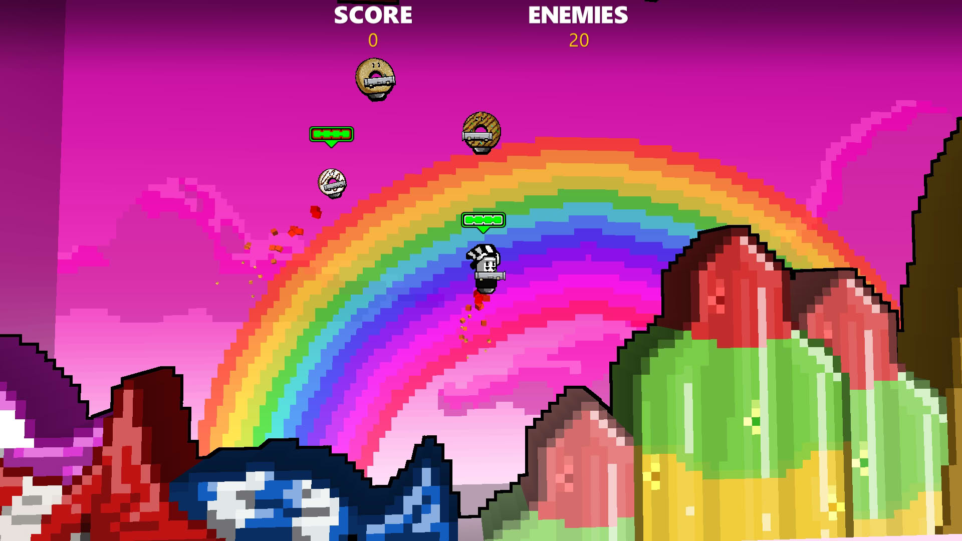 Screenshot for Rocket Riot