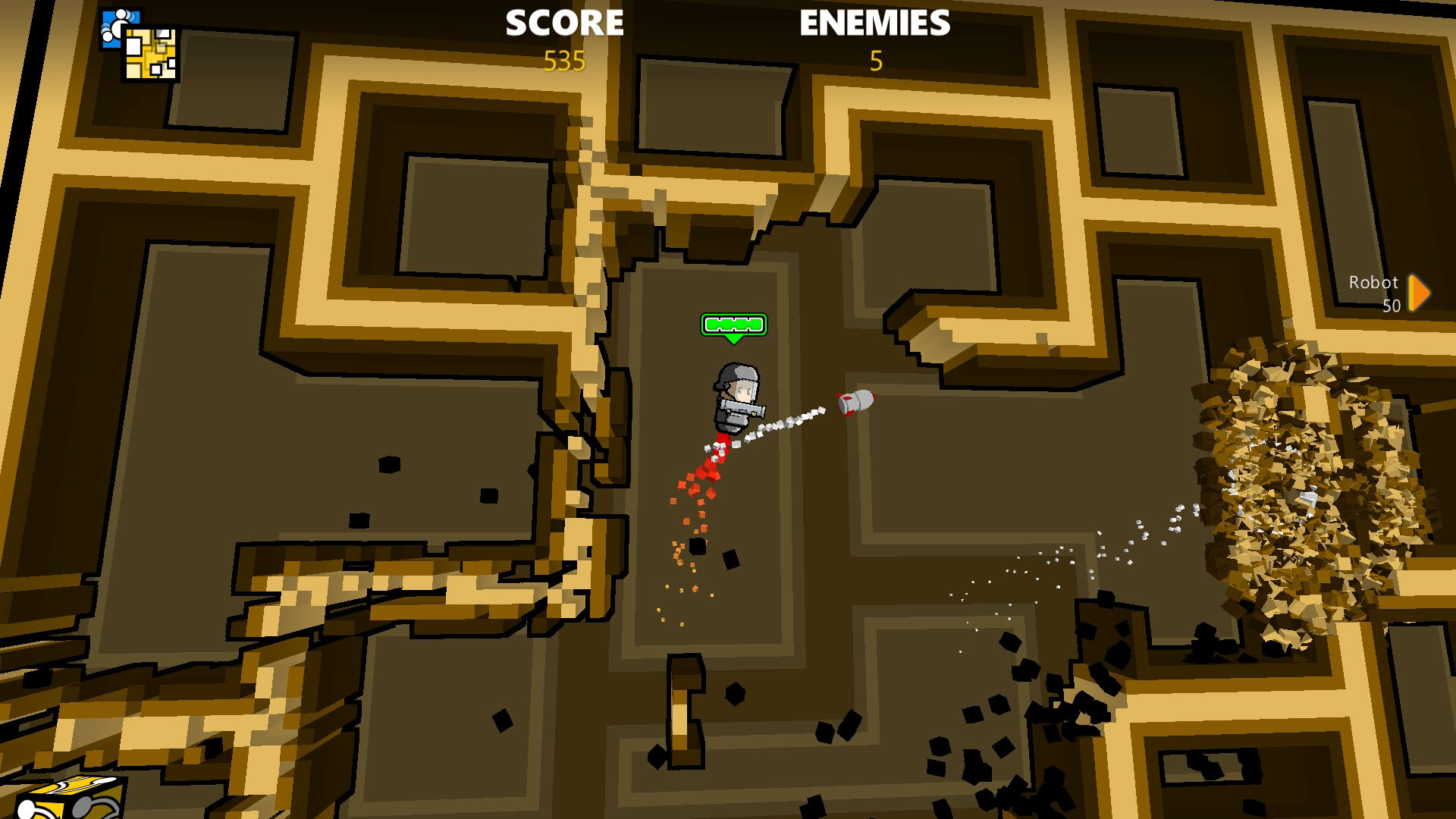Screenshot for Rocket Riot