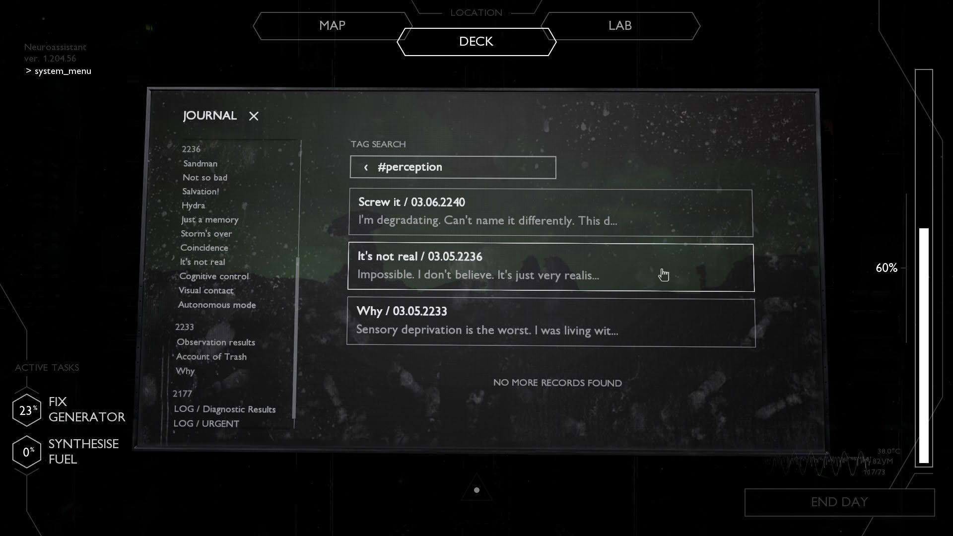 Screenshot for Breached