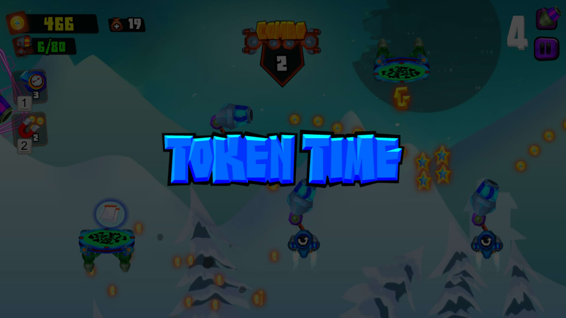 Screenshot for Galaxy Cannon Rider