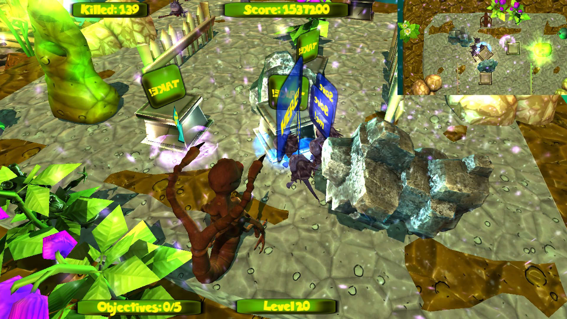 Screenshot for Zipple World 2: The Sweet Chaos