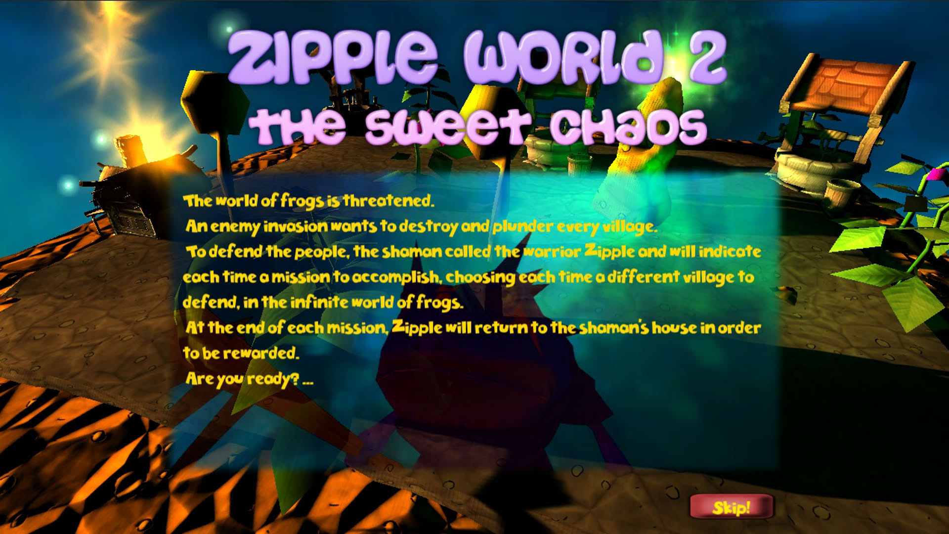 Screenshot for Zipple World 2: The Sweet Chaos