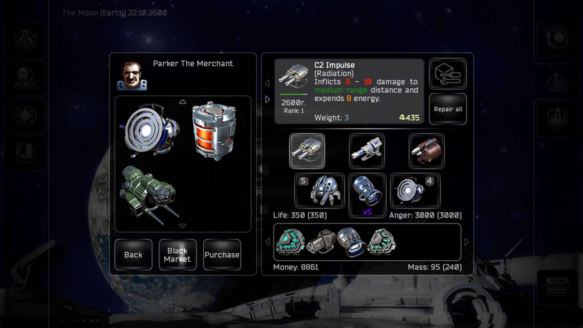 Screenshot for PlanCon: Space Conflict