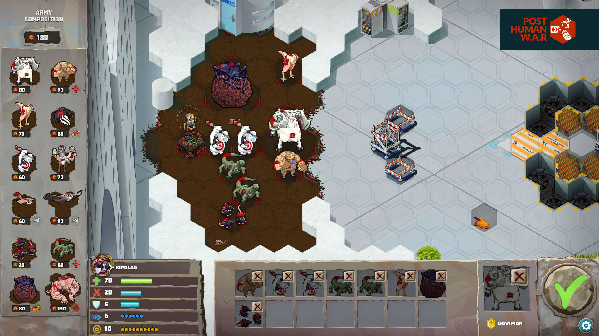 Screenshot for Post Human W.A.R