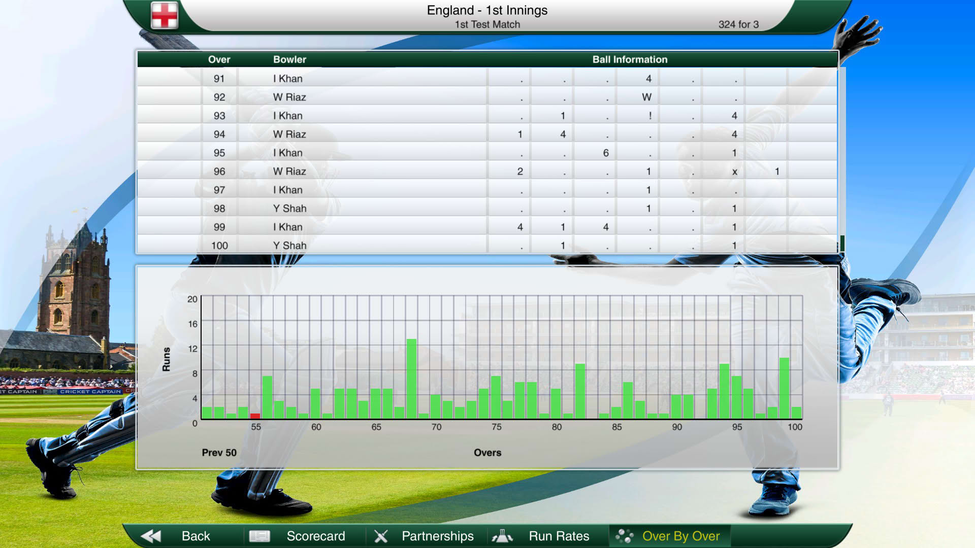 Screenshot for Cricket Captain 2016