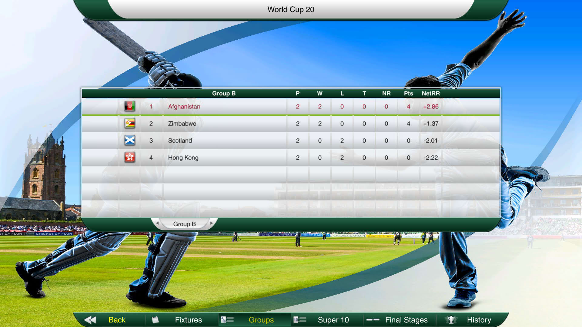 Screenshot for Cricket Captain 2016