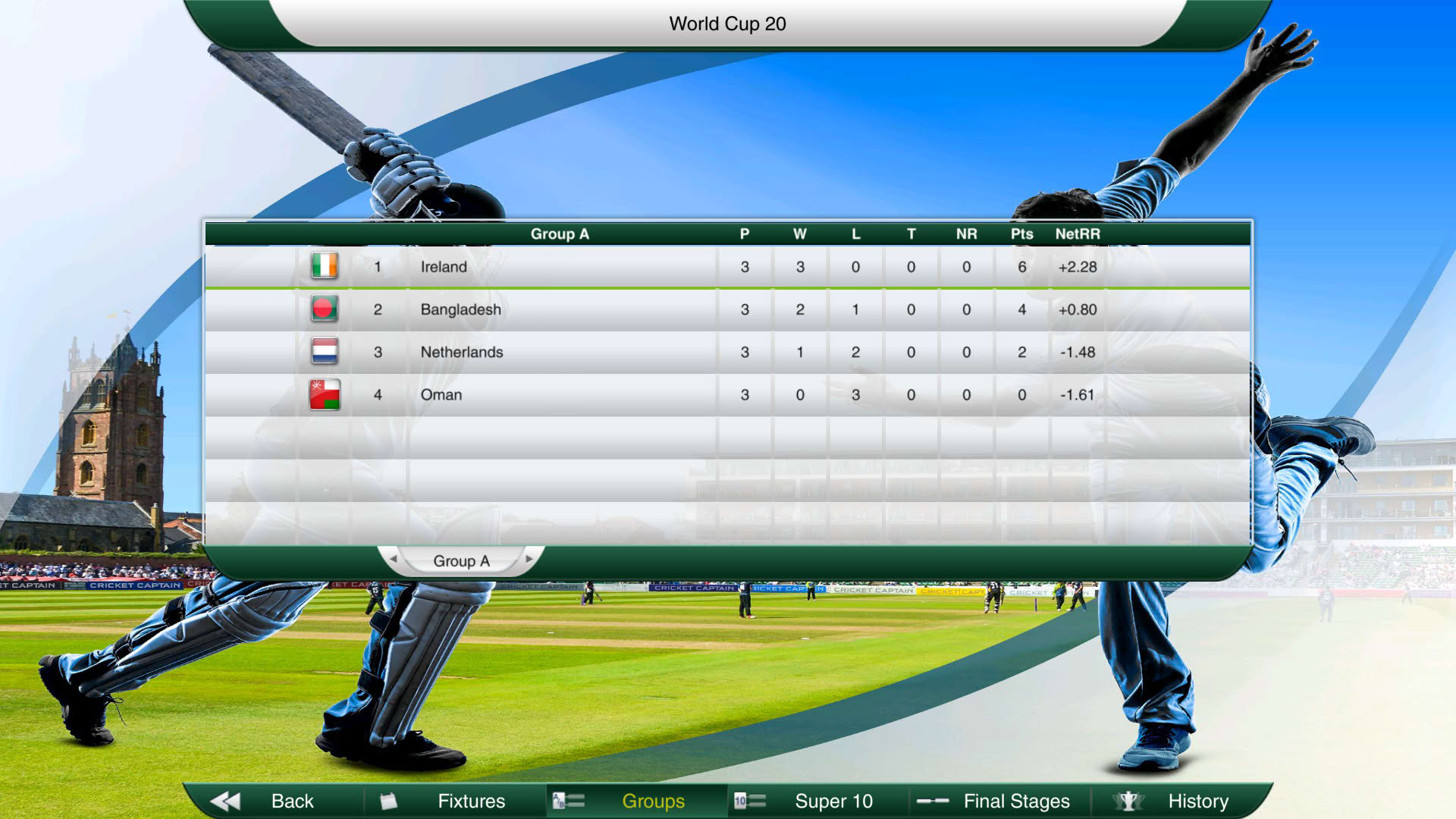 Screenshot for Cricket Captain 2016