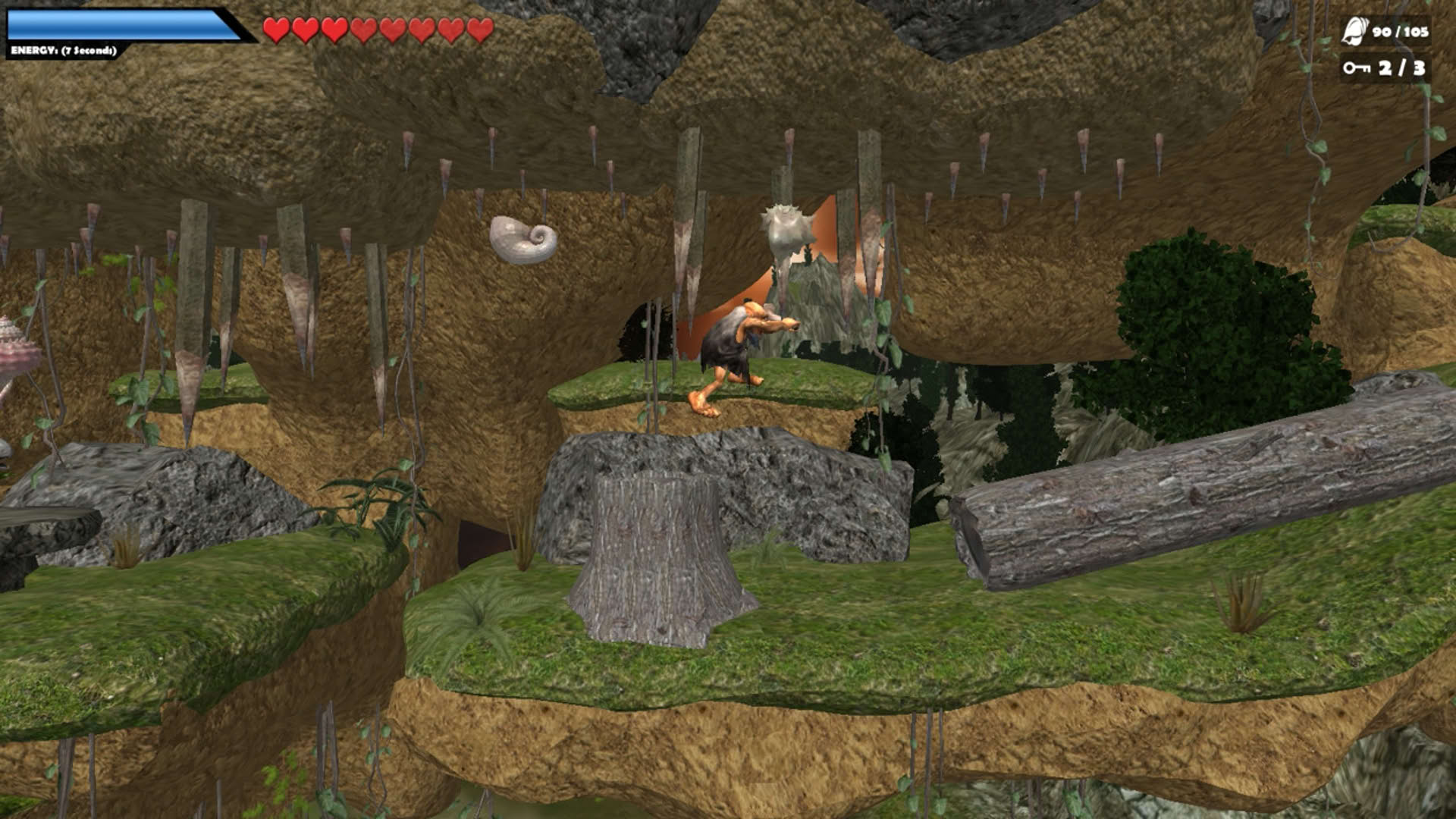 Screenshot for Caveman World: Mountains of Unga Boonga