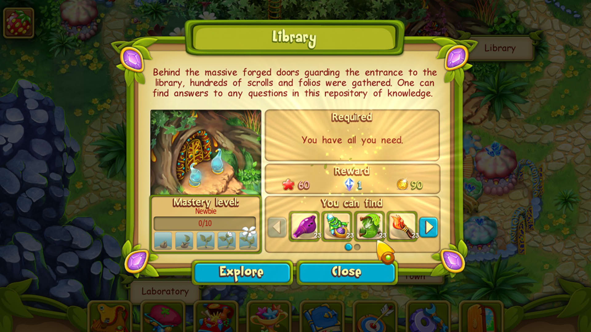 Screenshot for Clover Tale