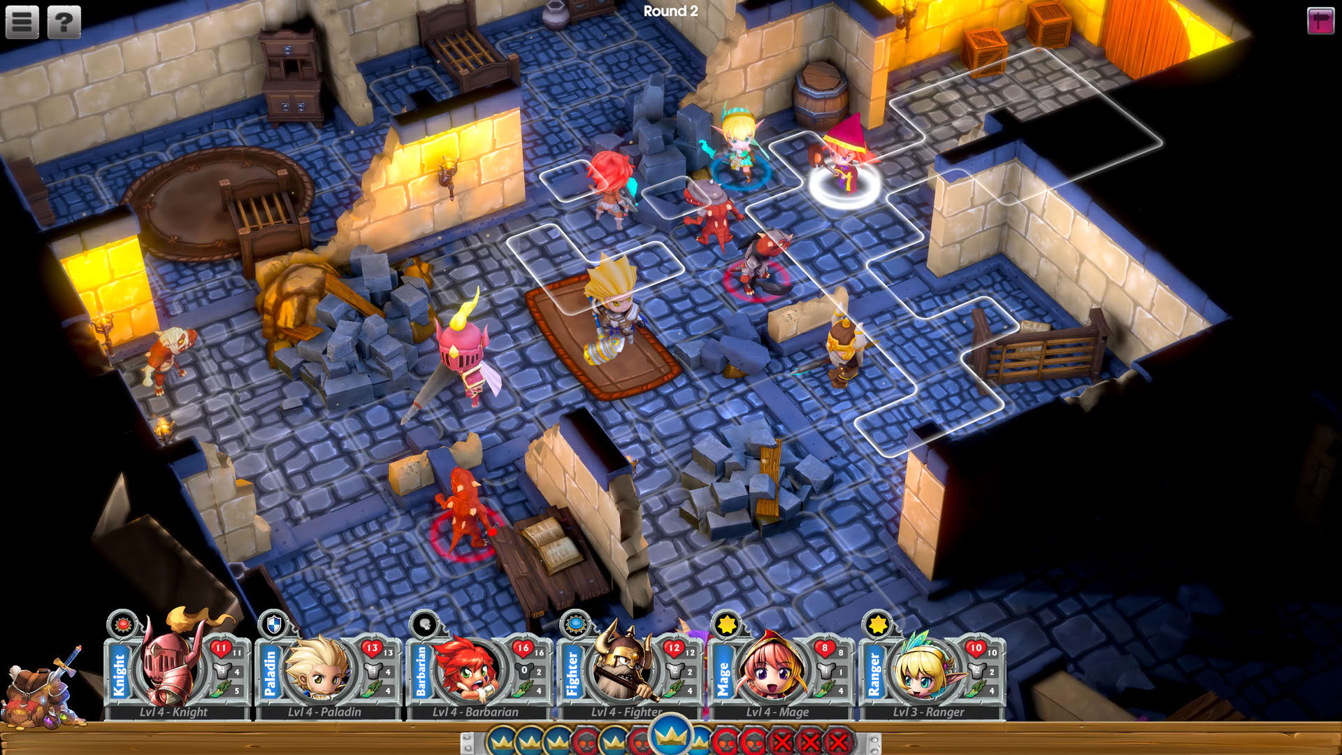Screenshot for Super Dungeon Tactics