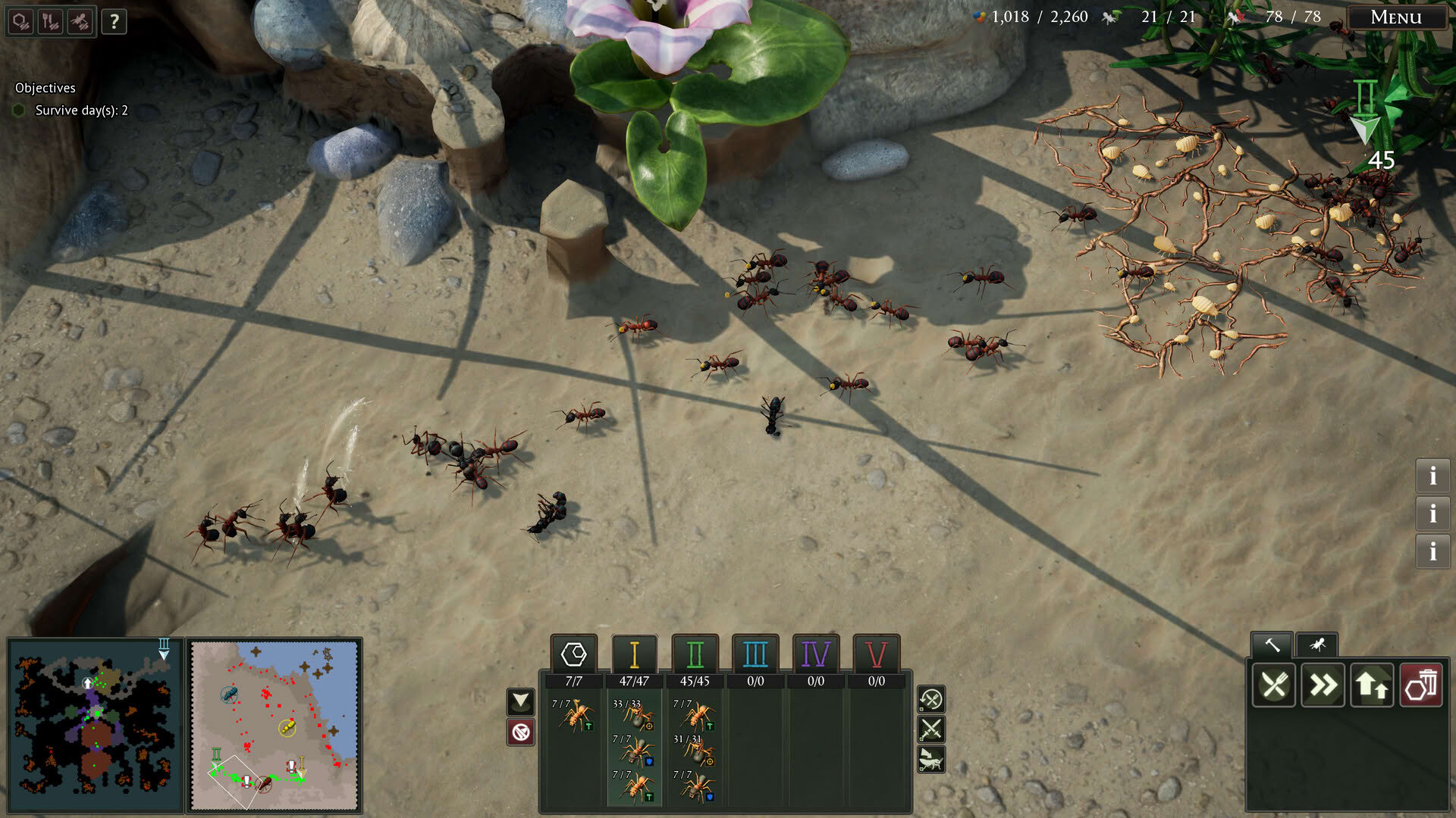 Screenshot for Empires of the Undergrowth
