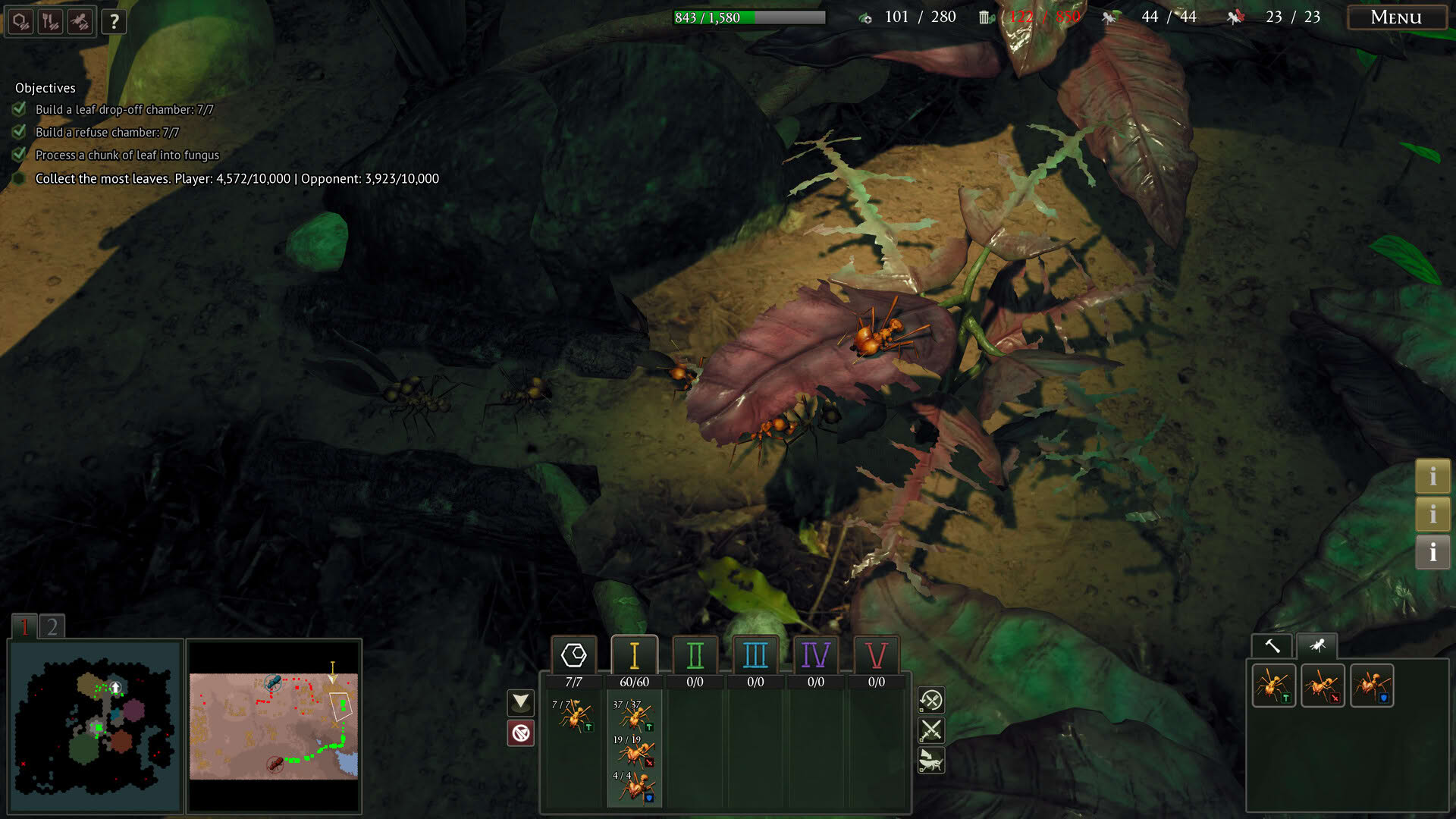 Screenshot for Empires of the Undergrowth