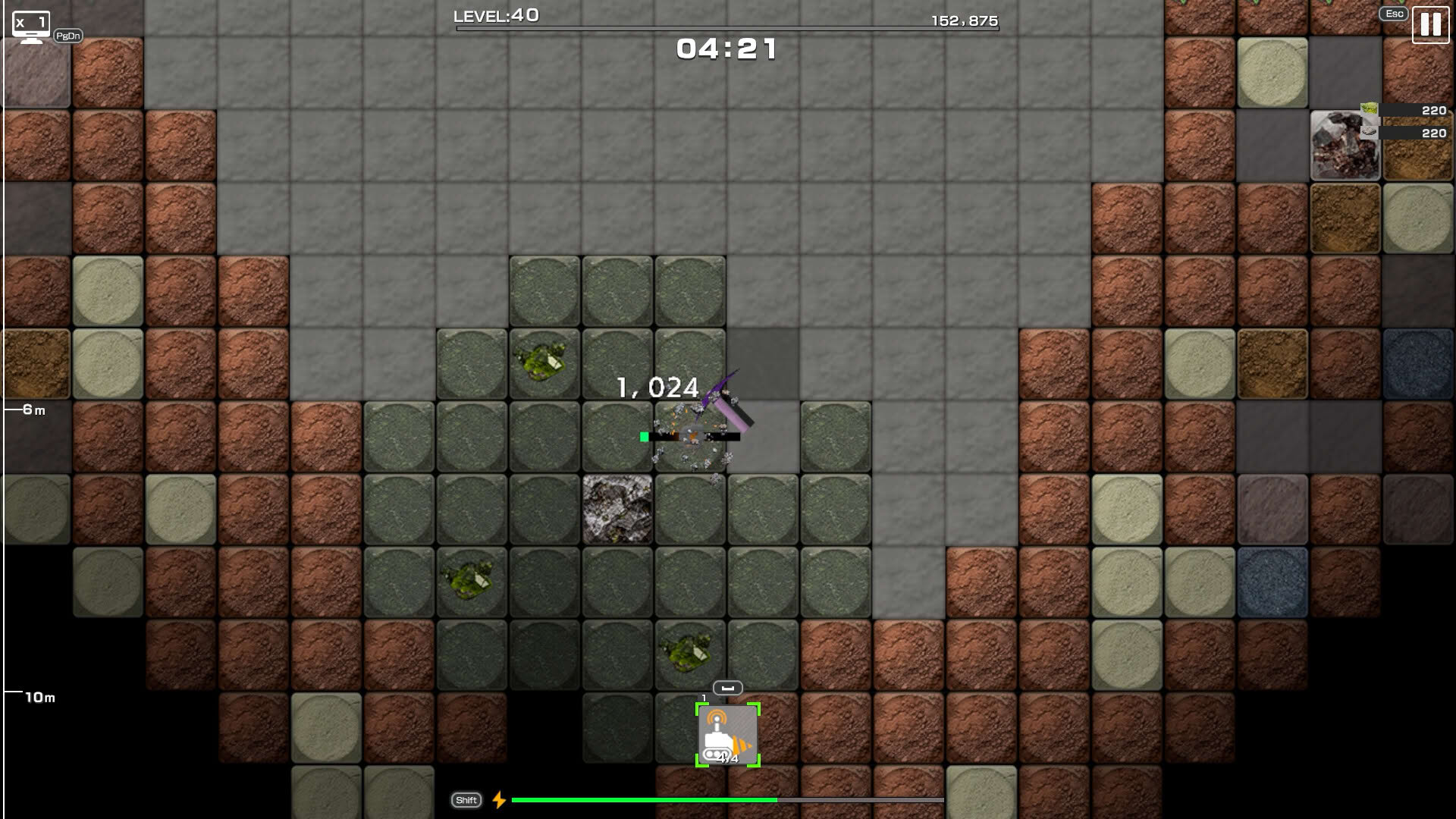 Screenshot for Minerals: Deep Core Mining