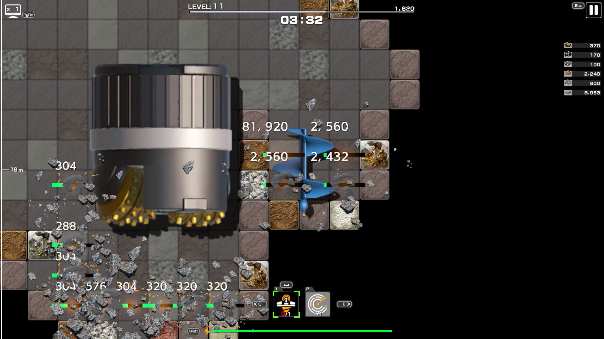 Screenshot for Minerals: Deep Core Mining