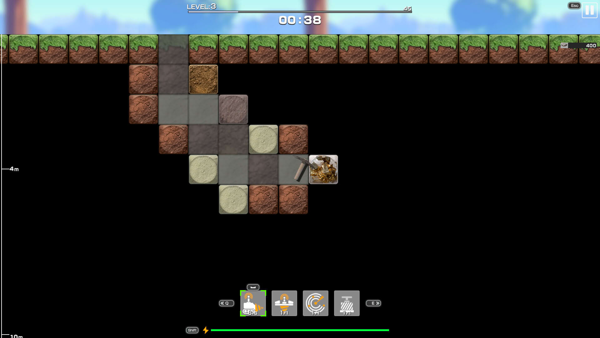 Screenshot for Minerals: Deep Core Mining