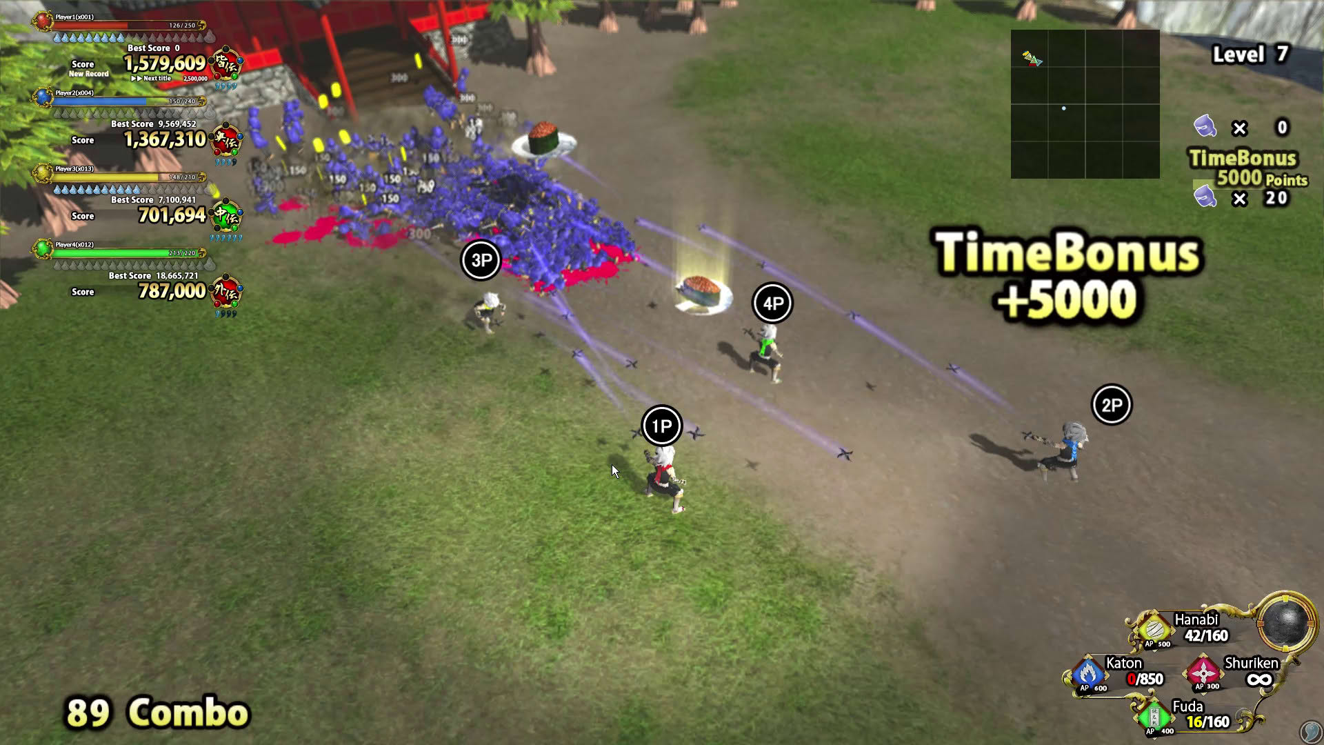 Screenshot for Diorama Battle of Ninja
