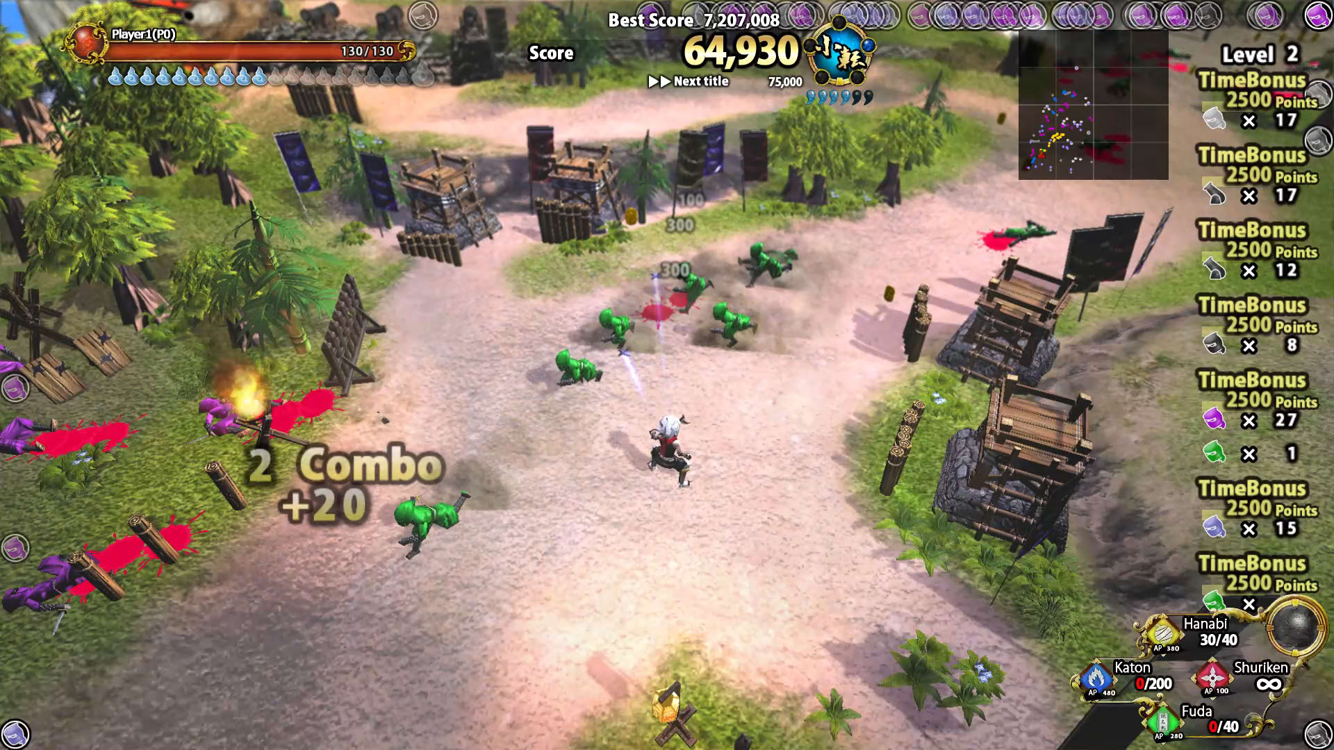 Screenshot for Diorama Battle of Ninja