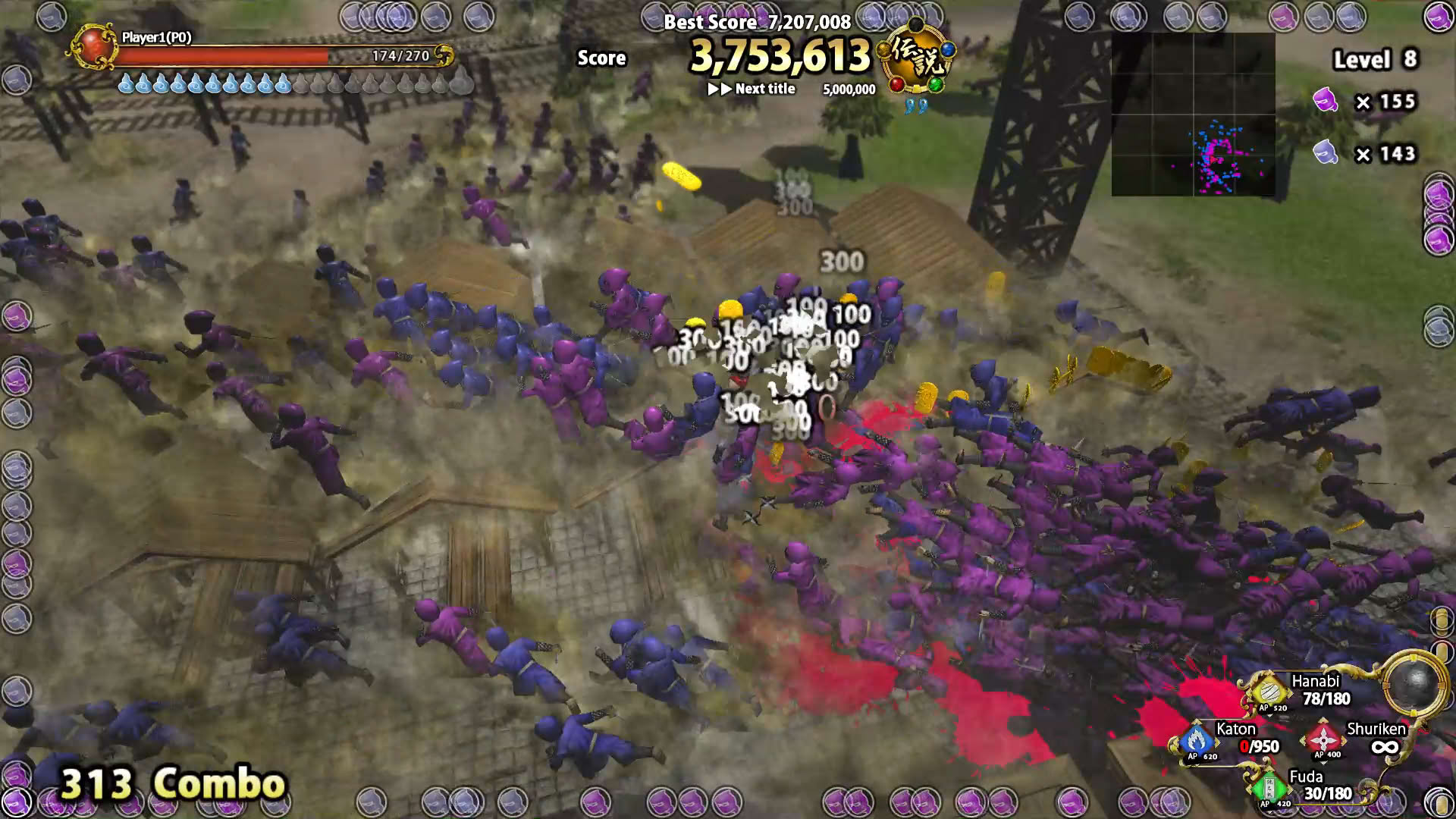 Screenshot for Diorama Battle of Ninja