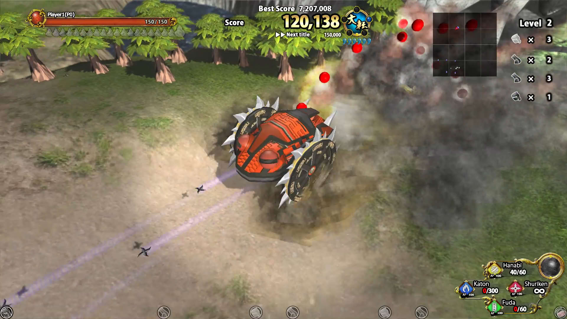 Screenshot for Diorama Battle of Ninja