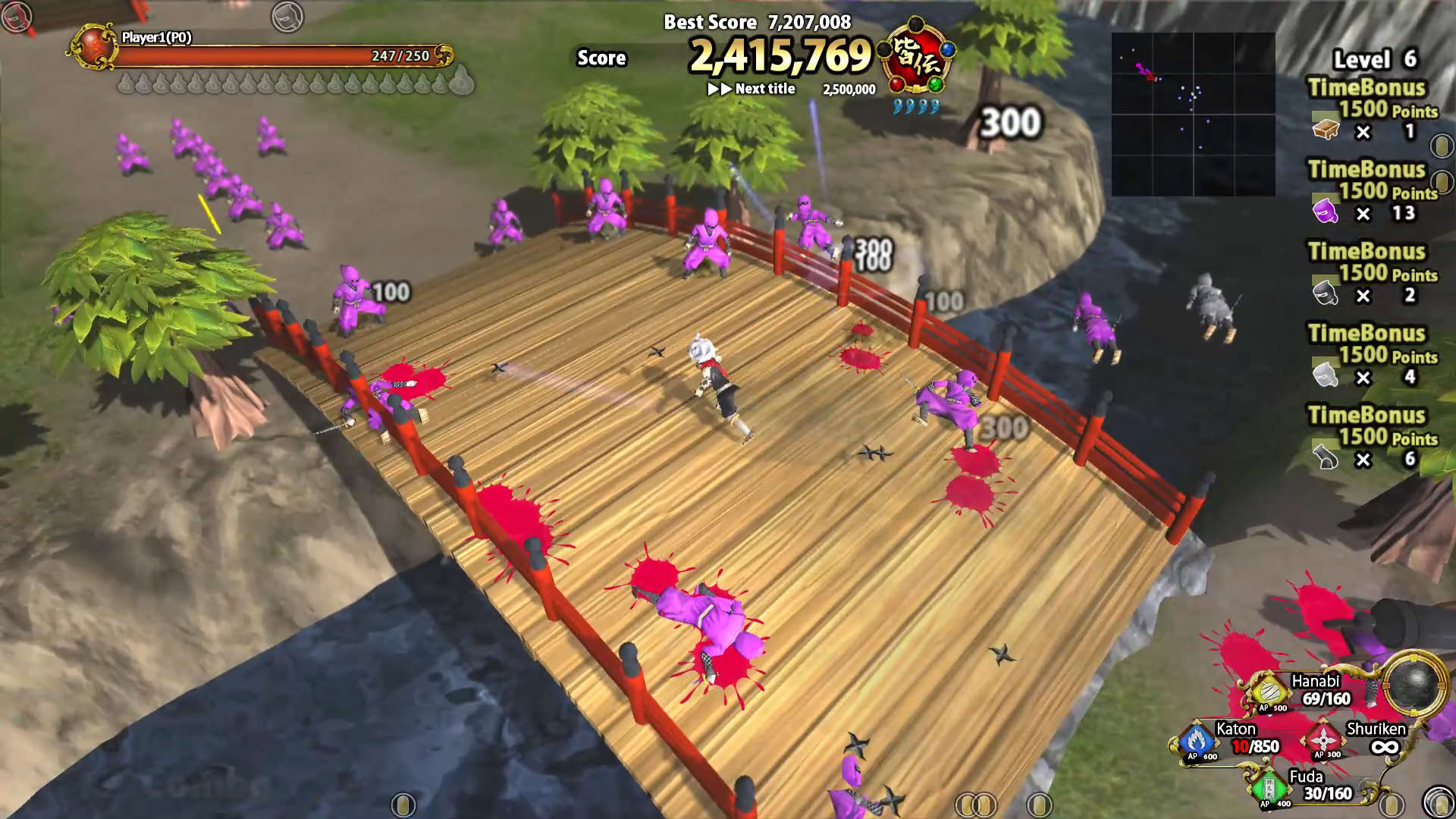 Screenshot for Diorama Battle of Ninja