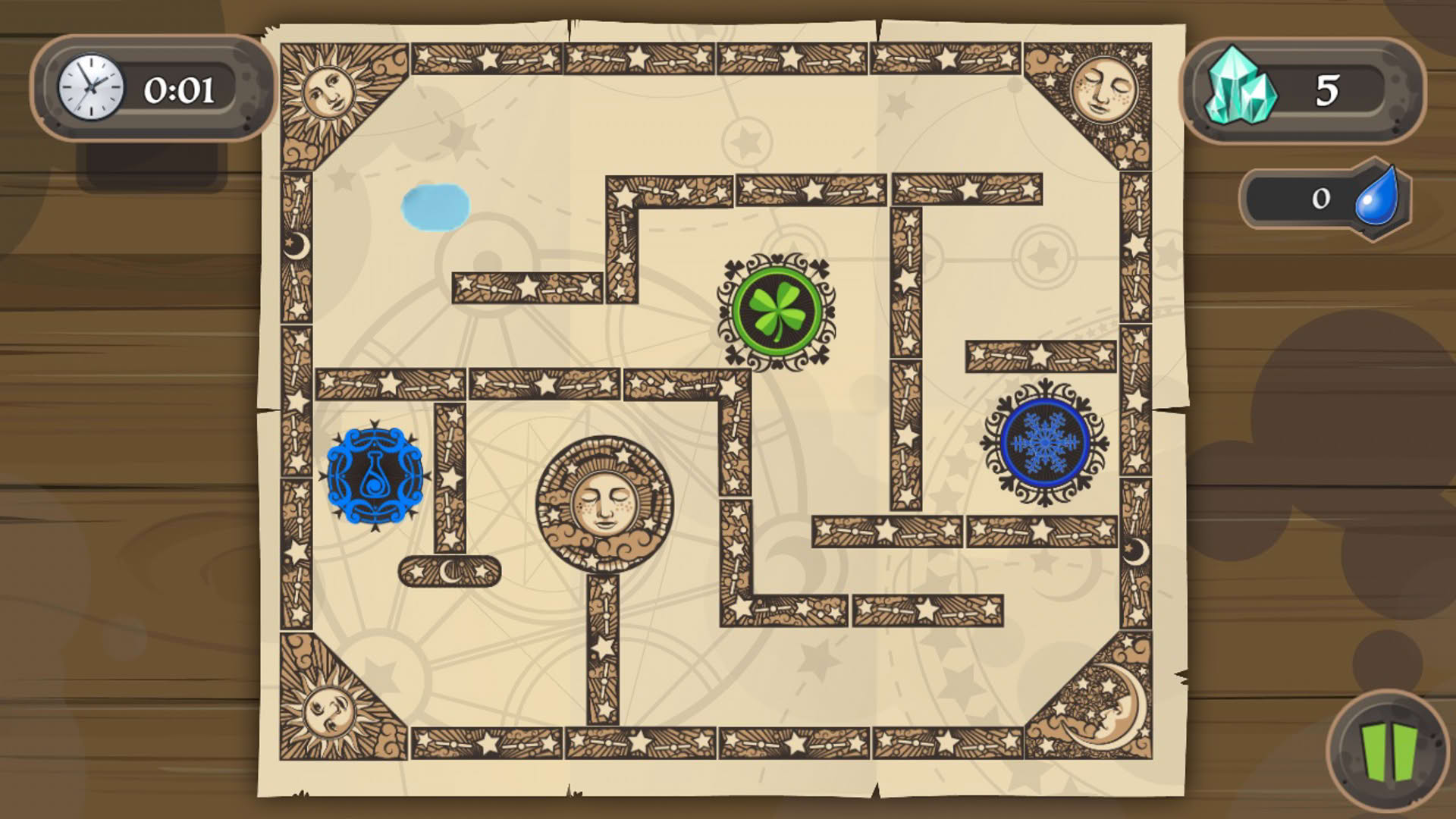 Screenshot for Colours of Magic: Aqua Teeter
