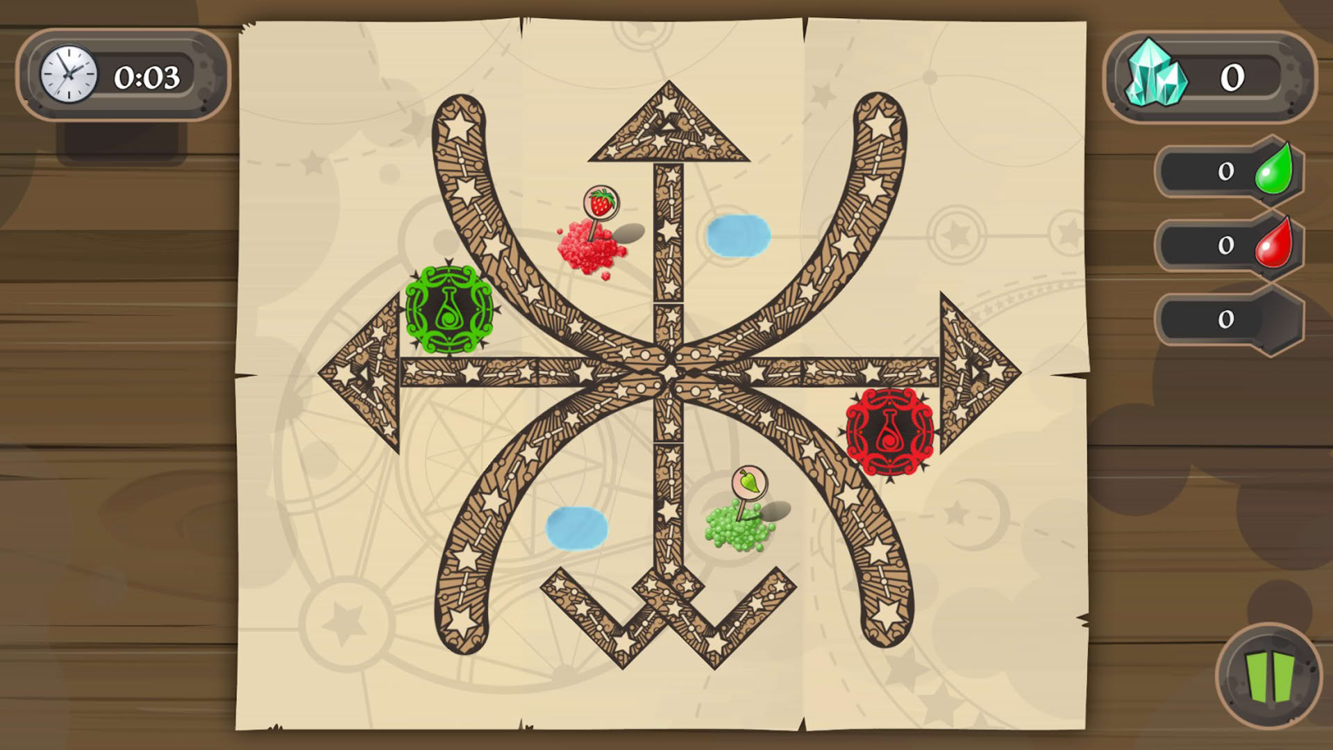 Screenshot for Colours of Magic: Aqua Teeter