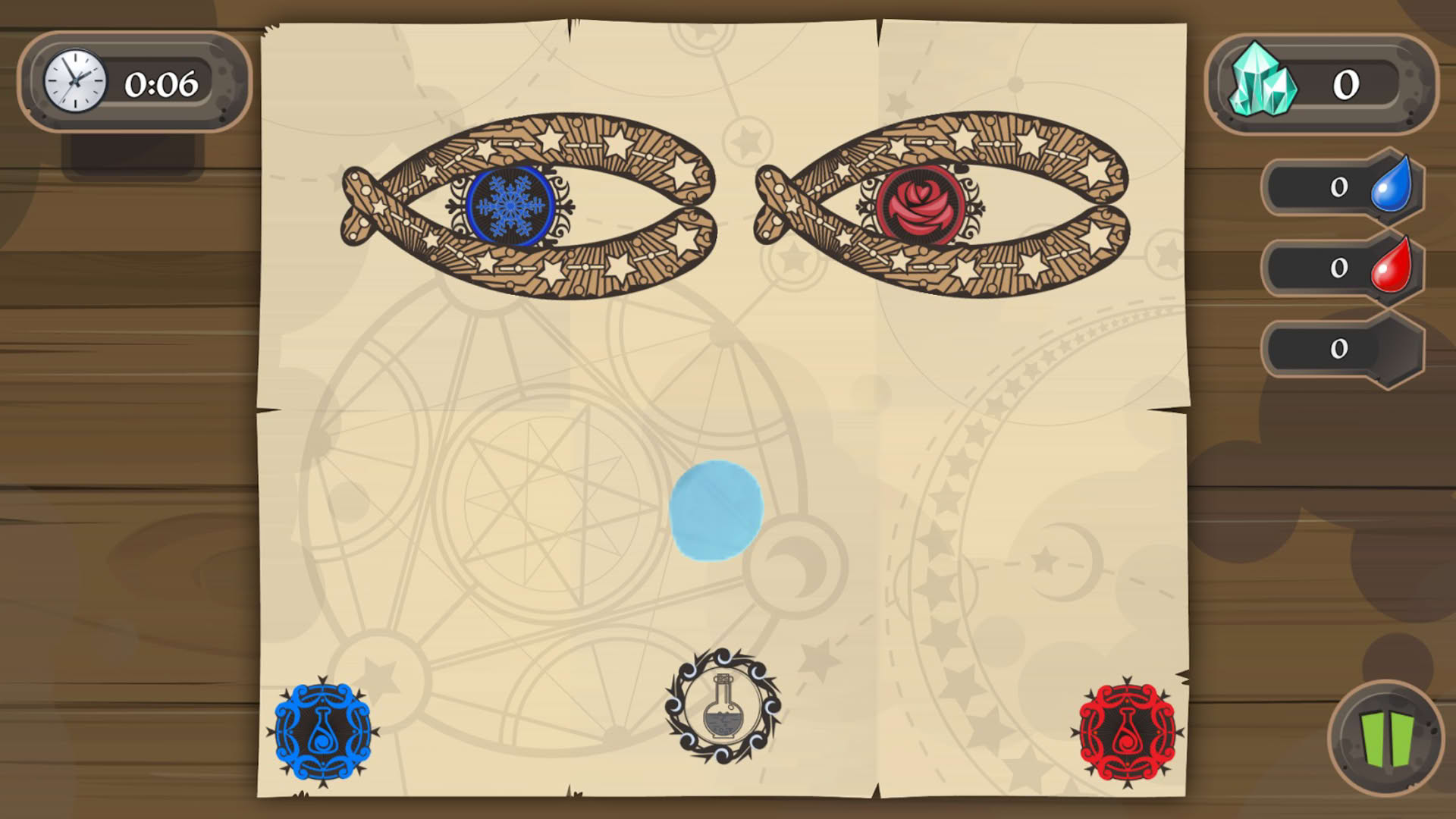 Screenshot for Colours of Magic: Aqua Teeter